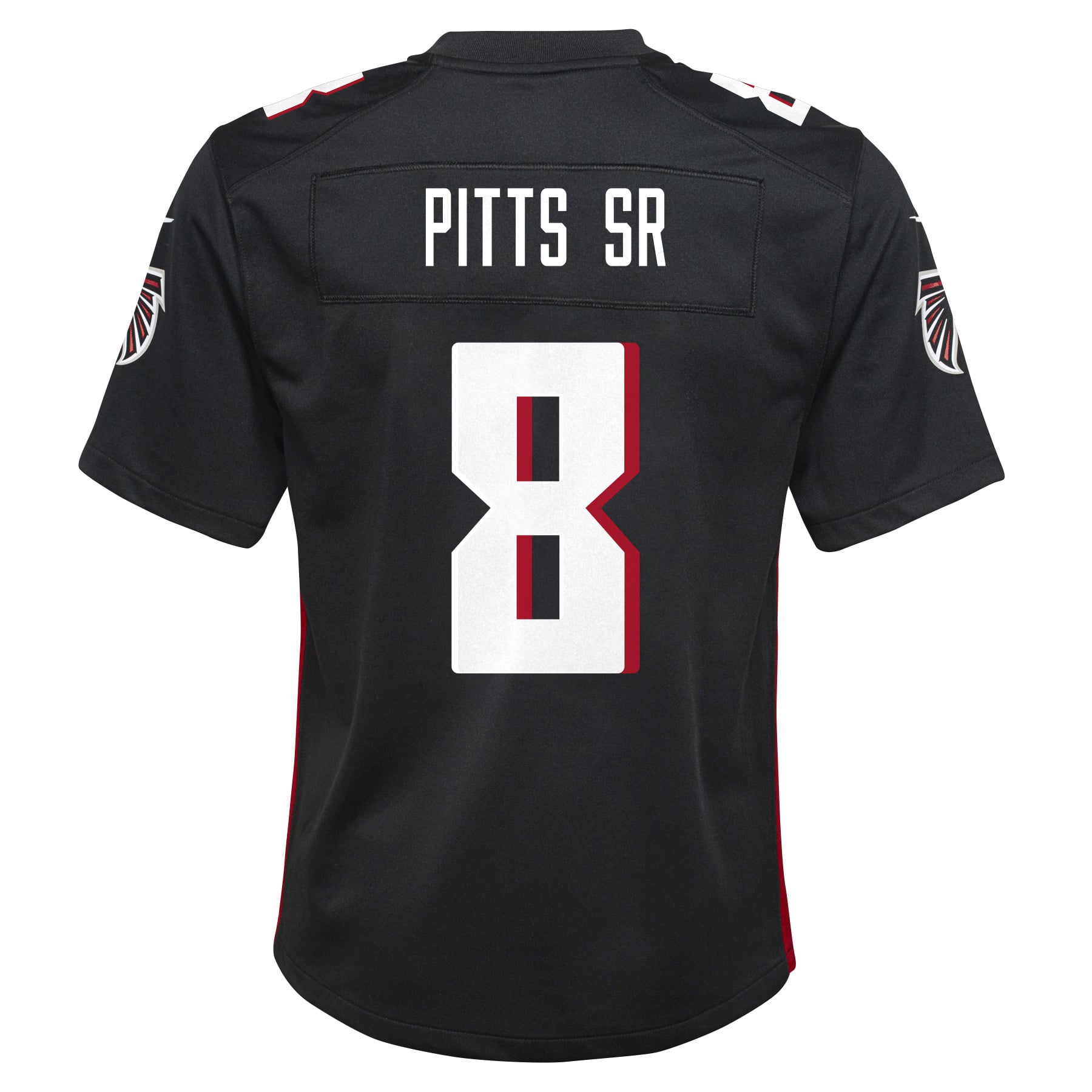 Kyle Pitts Sr. Atlanta Falcons Youth Game Jersey - Black - Image 4