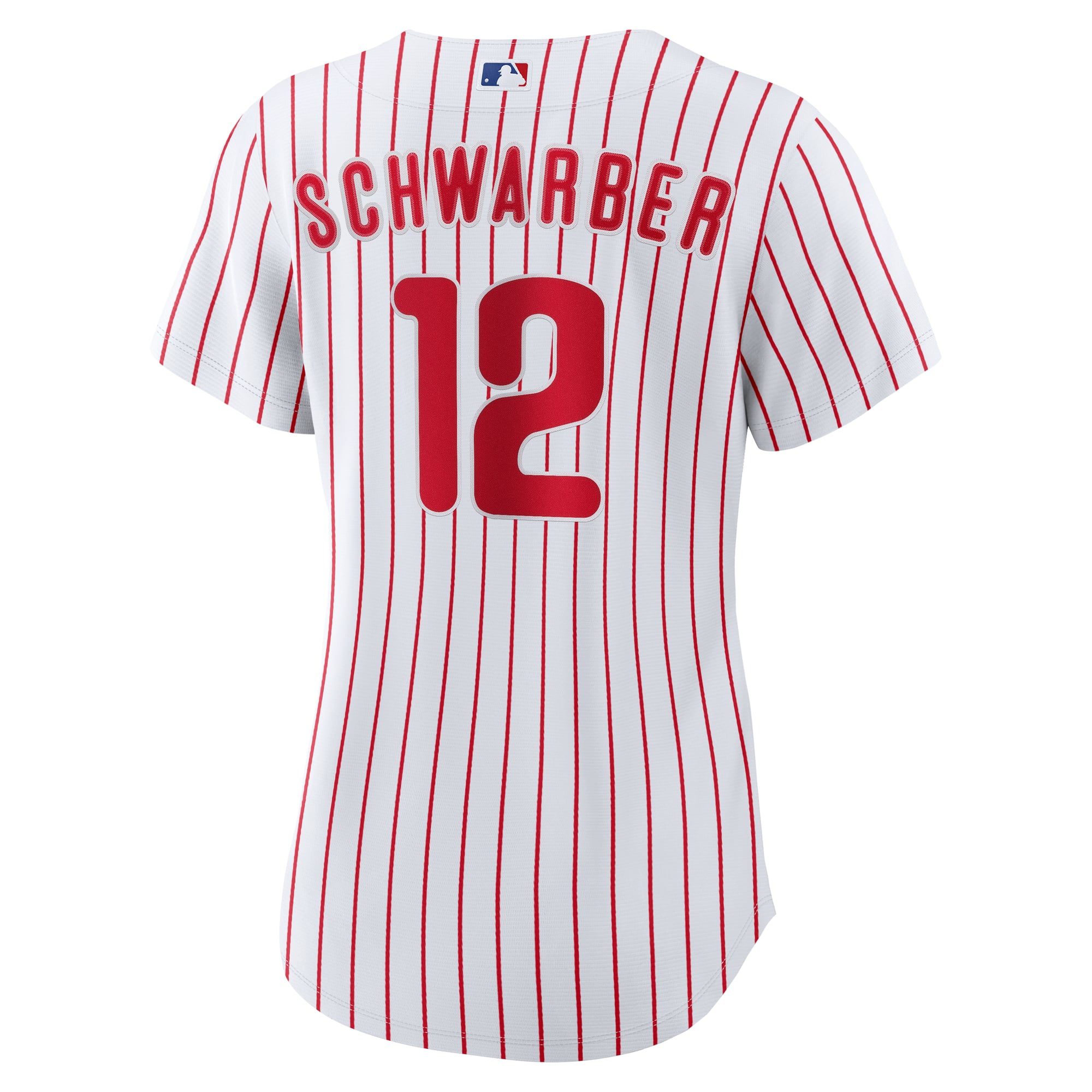 Kyle Schwarber Philadelphia Phillies Women's Home Jersey - White - Image 4