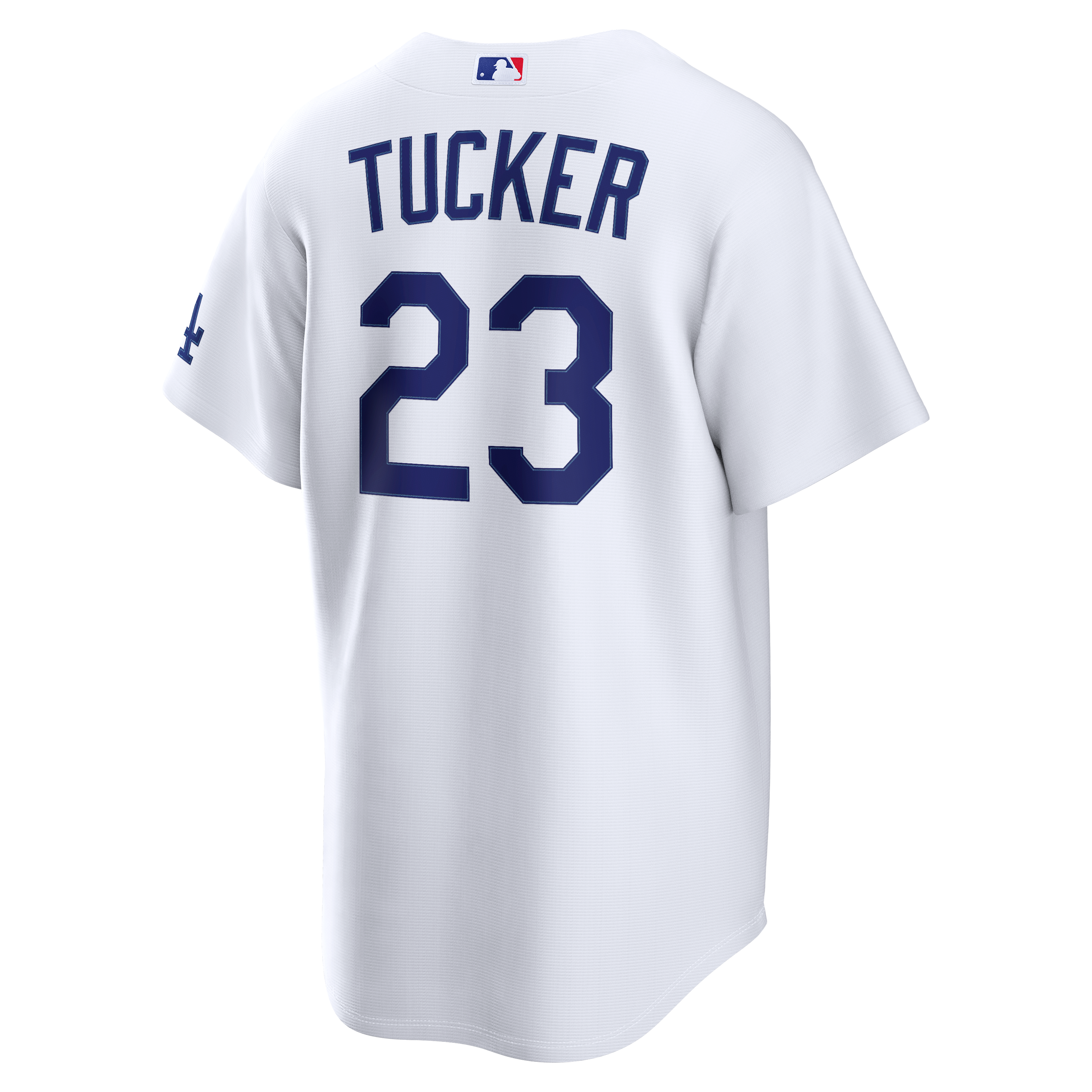 Kyle Tucker Los Angeles Dodgers Home Stadium Jersey - White - Image 4