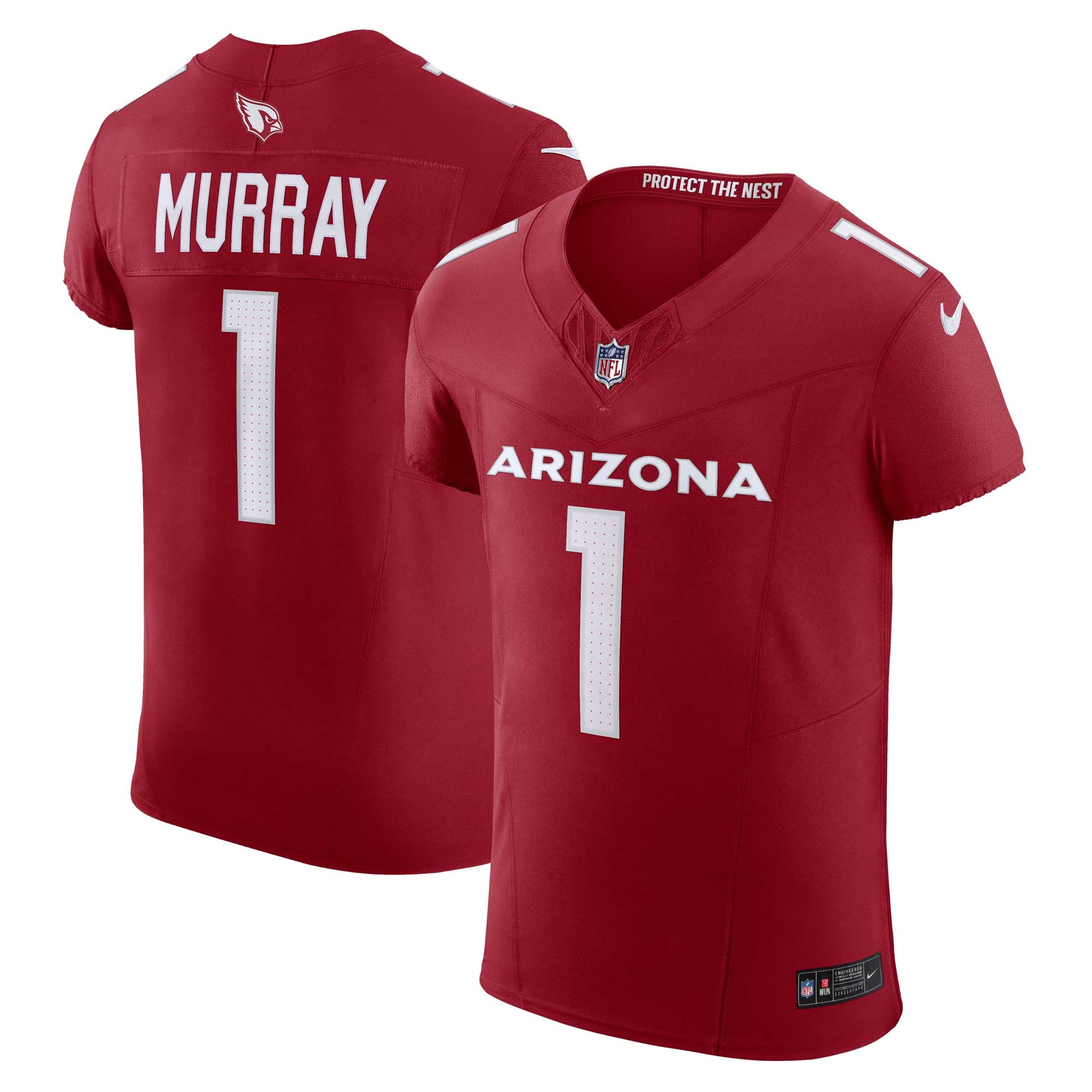 Kyler Murray Arizona Cardinals Team Vapor F.U.S.E. Elite Jersey - Cardinal - Image 2