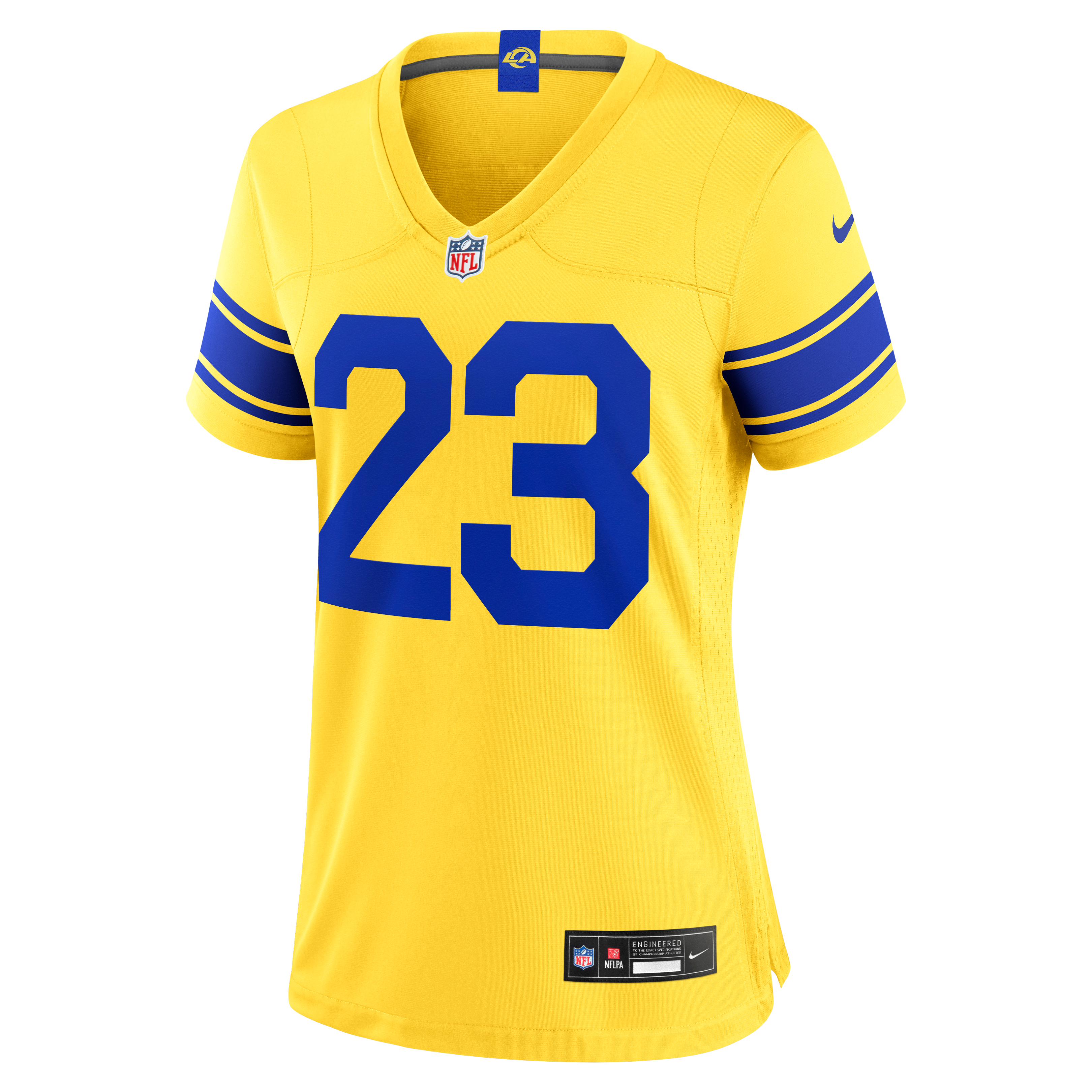 Kyren Williams Los Angeles Rams Women's Game Jersey - Gold - Image 3