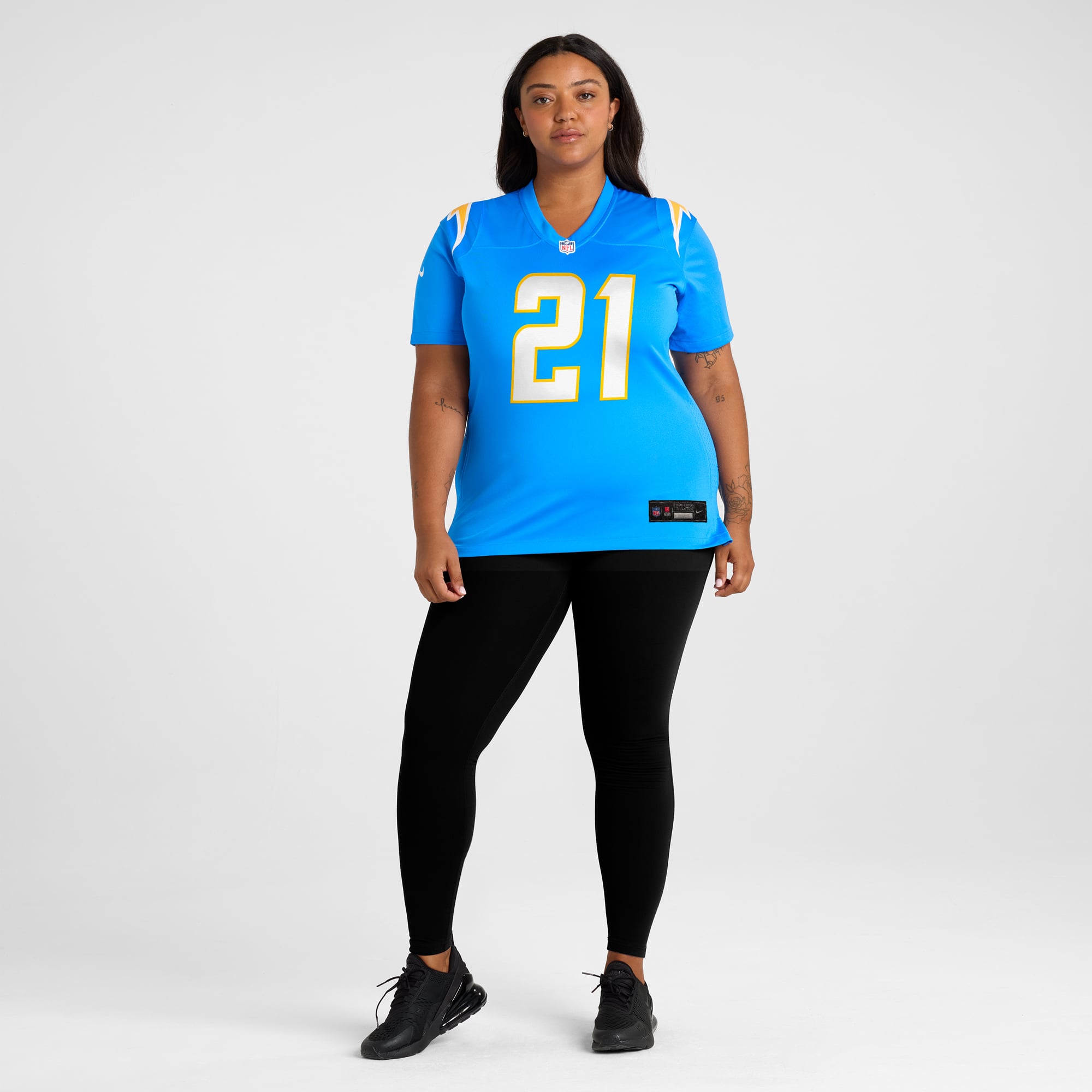 LaDainian Tomlinson Los Angeles Chargers Women's Game Retired Player Jersey - Powder Blue - Image 7