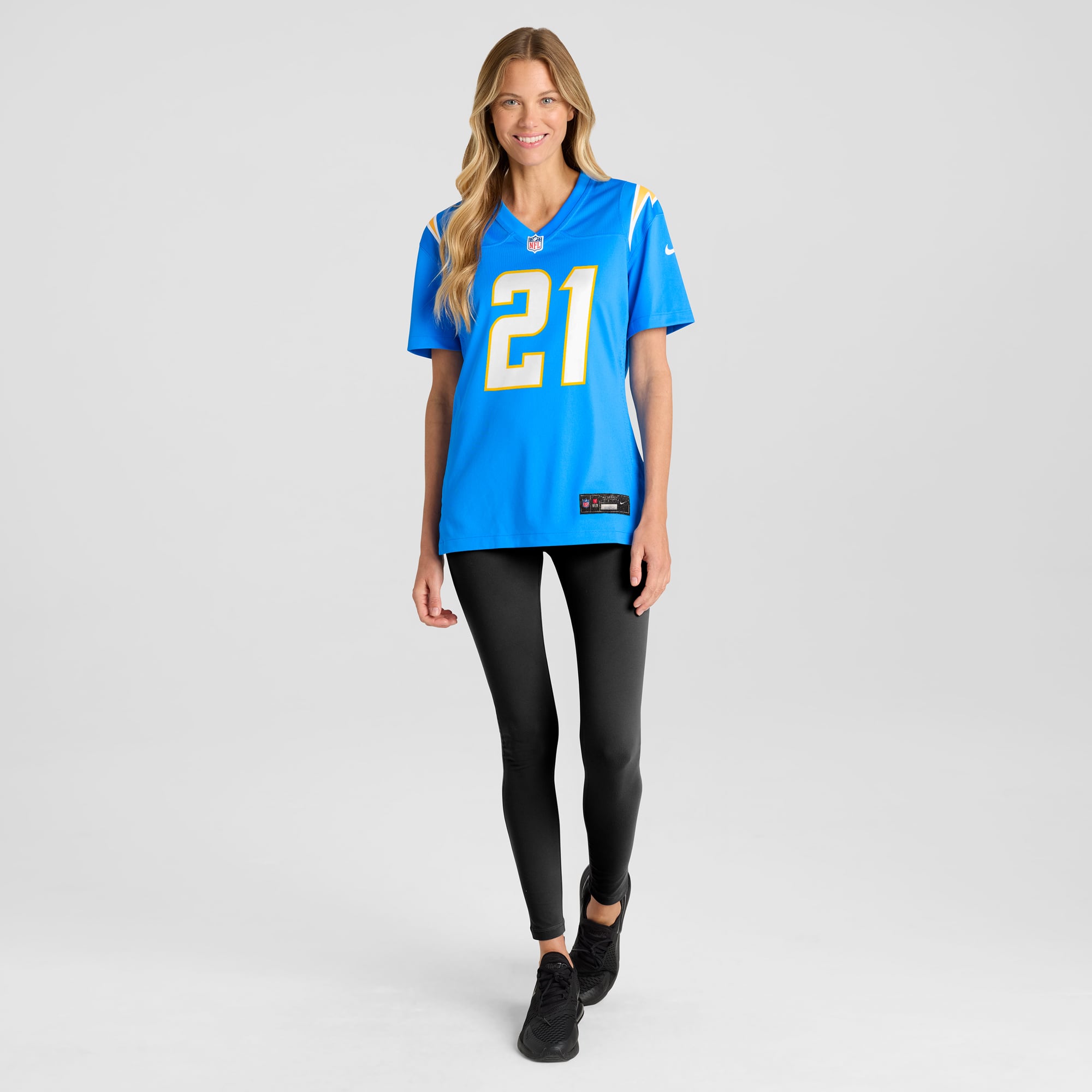 LaDainian Tomlinson Los Angeles Chargers Women's Game Retired Player Jersey - Powder Blue - Image 5