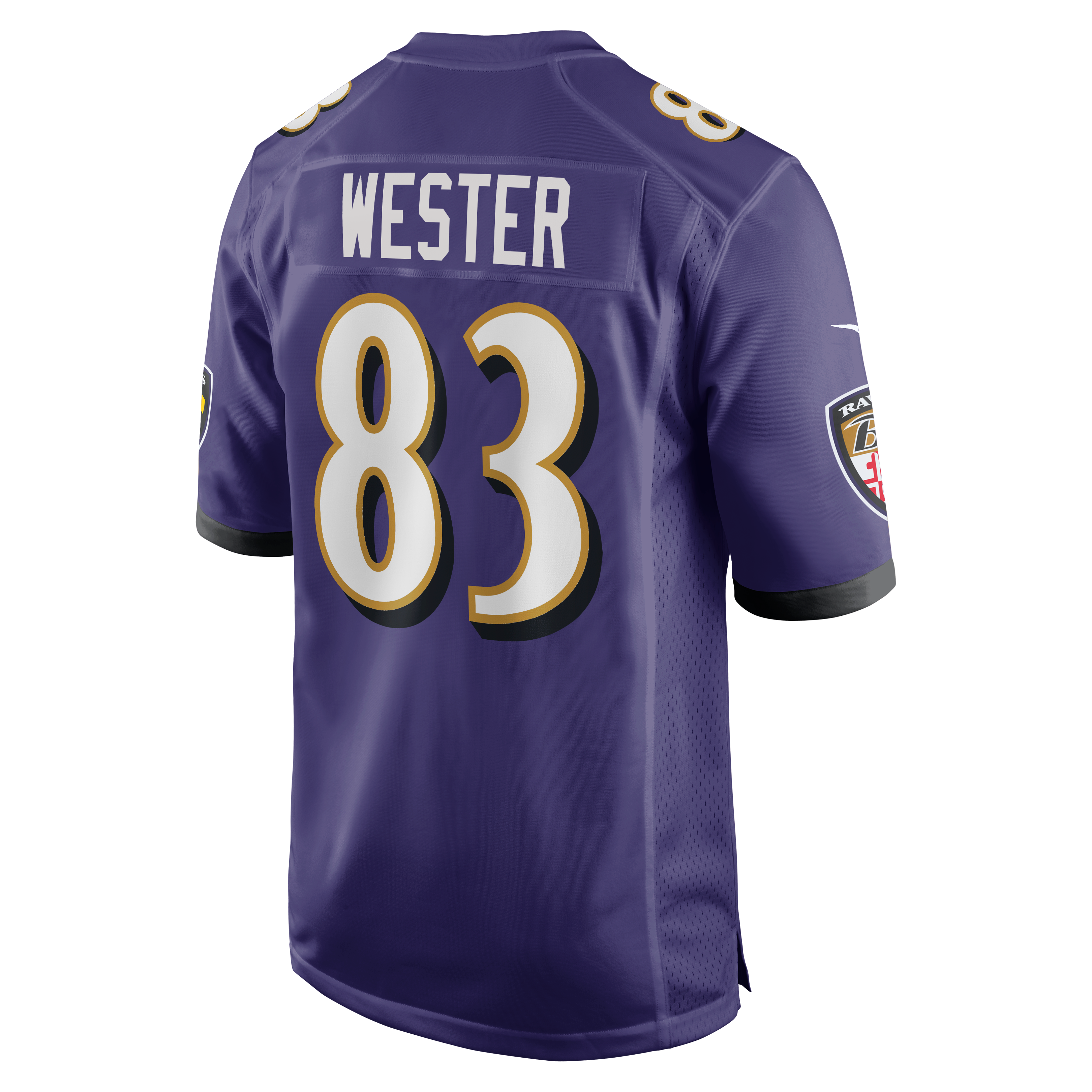LaJohntay Wester Baltimore Ravens Team Game Jersey - Purple - Image 4
