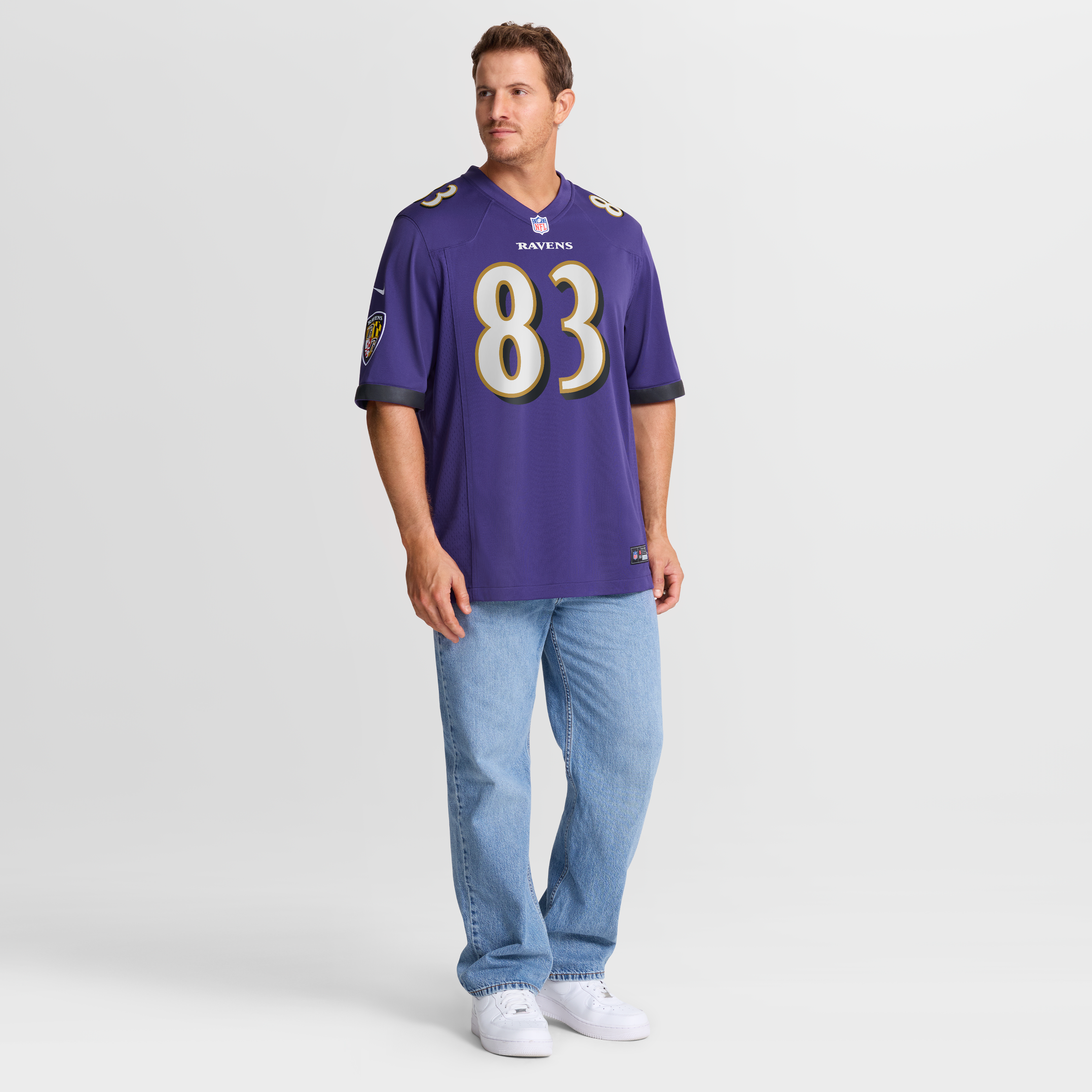 LaJohntay Wester Baltimore Ravens Team Game Jersey - Purple - Image 8