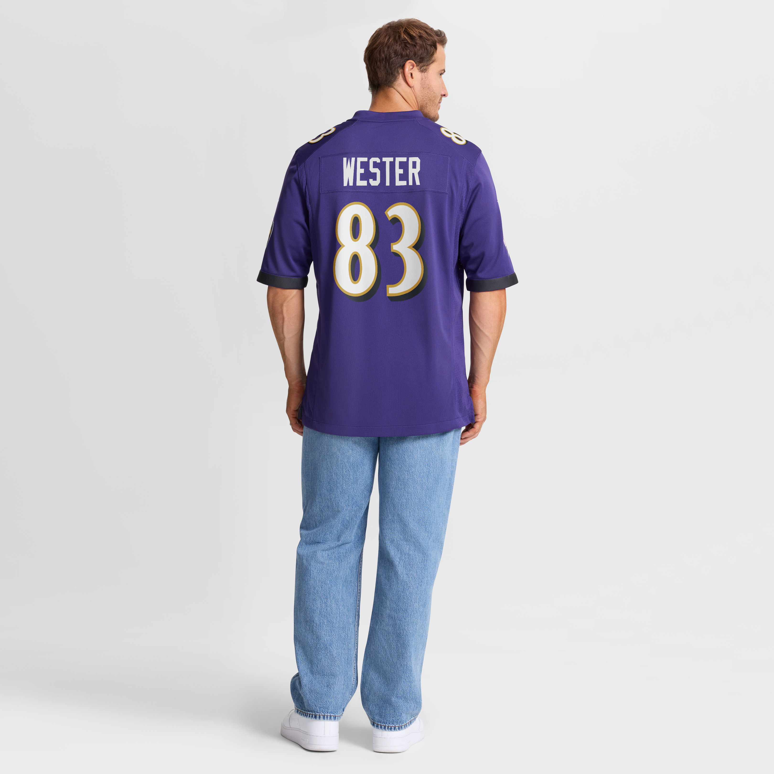 LaJohntay Wester Baltimore Ravens Team Game Jersey - Purple - Image 9