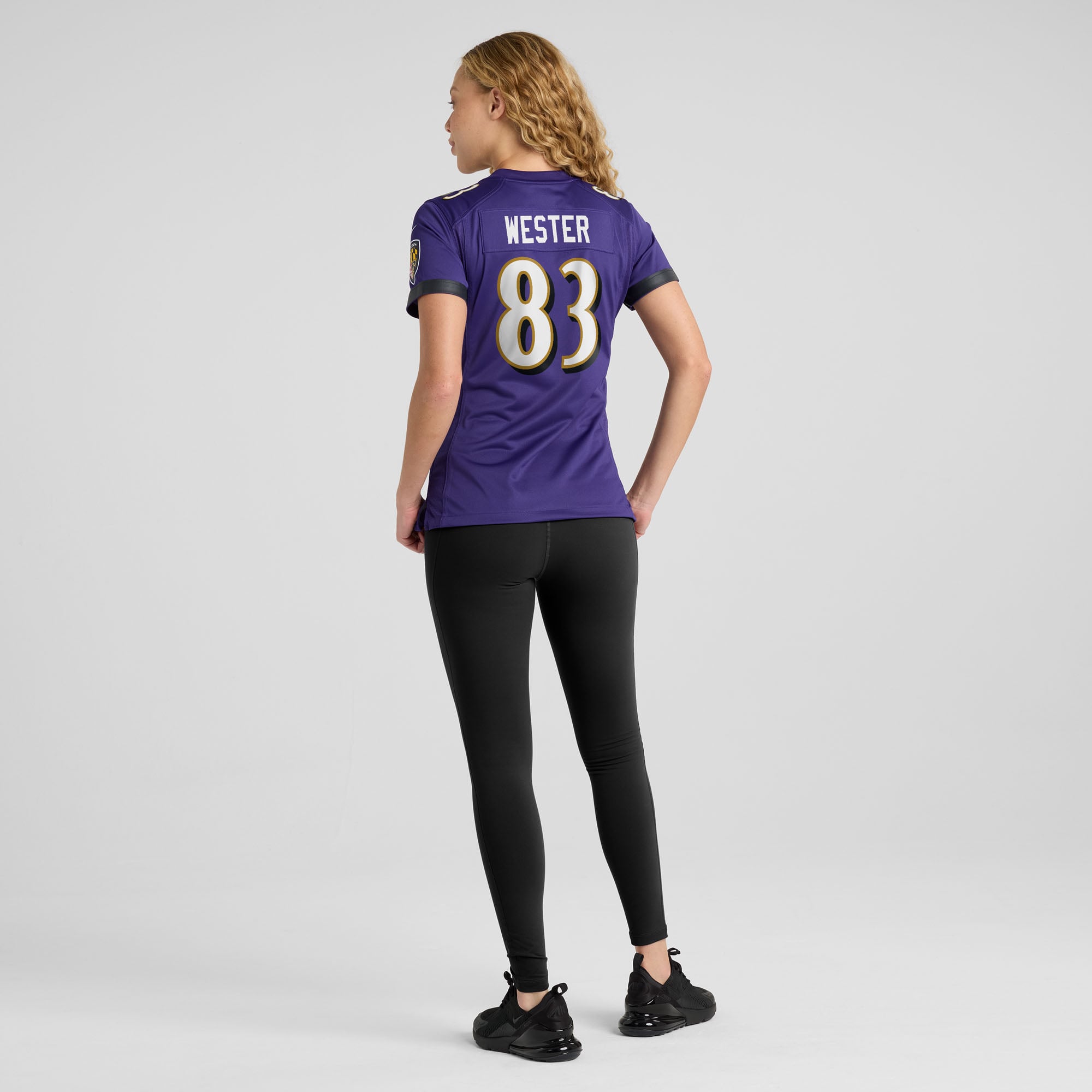 LaJohntay Wester Baltimore Ravens Women's Team Game Jersey - Purple - Image 6