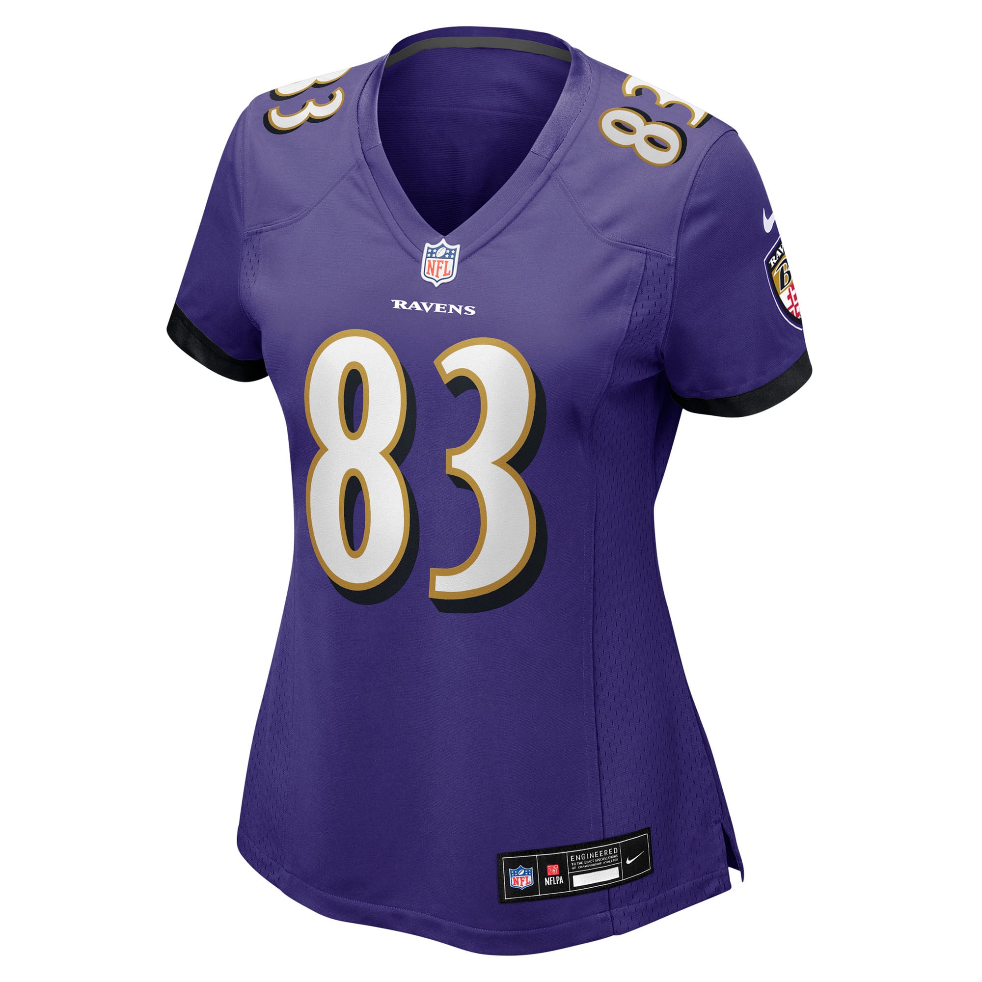 LaJohntay Wester Baltimore Ravens Women's Team Game Jersey - Purple - Image 3