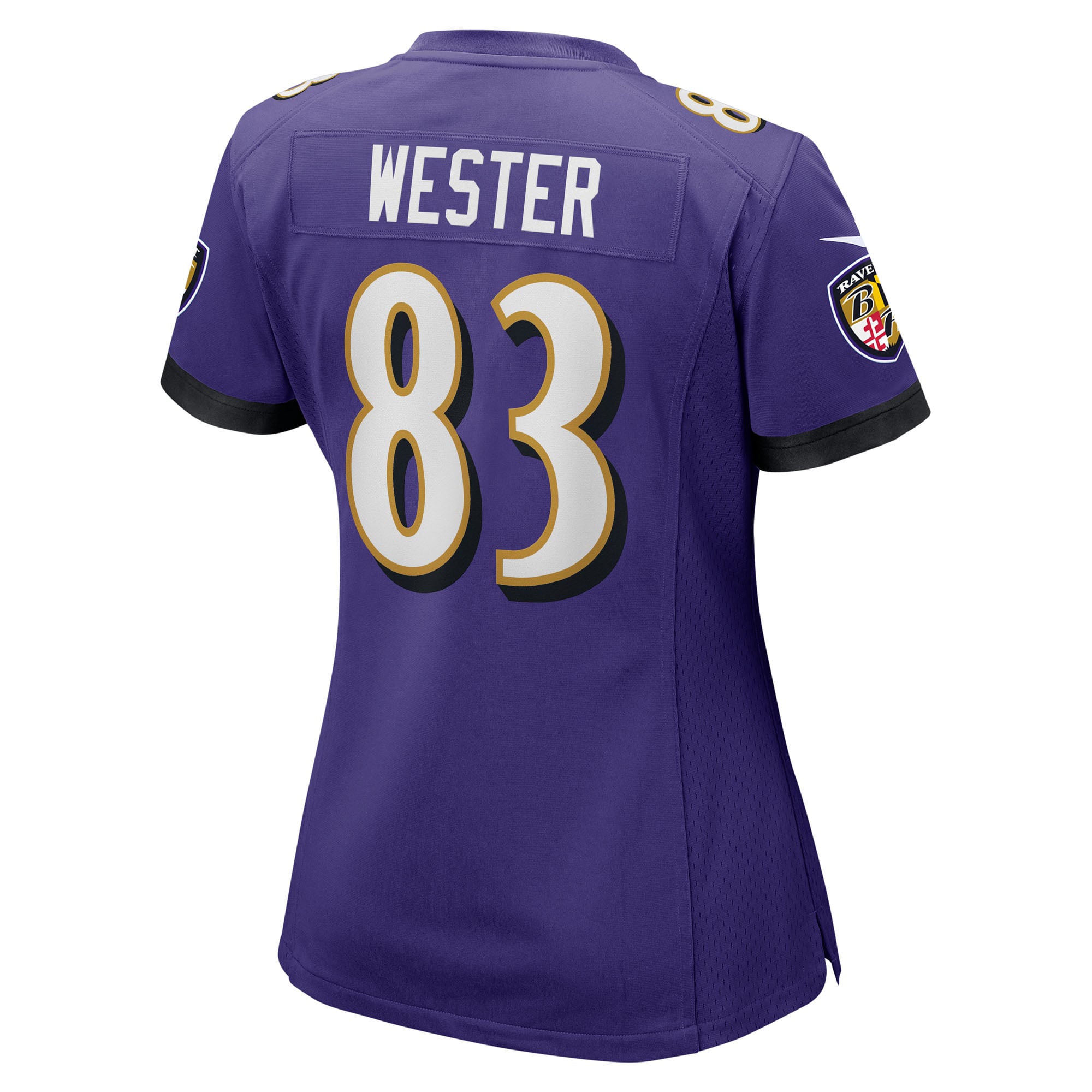 LaJohntay Wester Baltimore Ravens Women's Team Game Jersey - Purple - Image 4