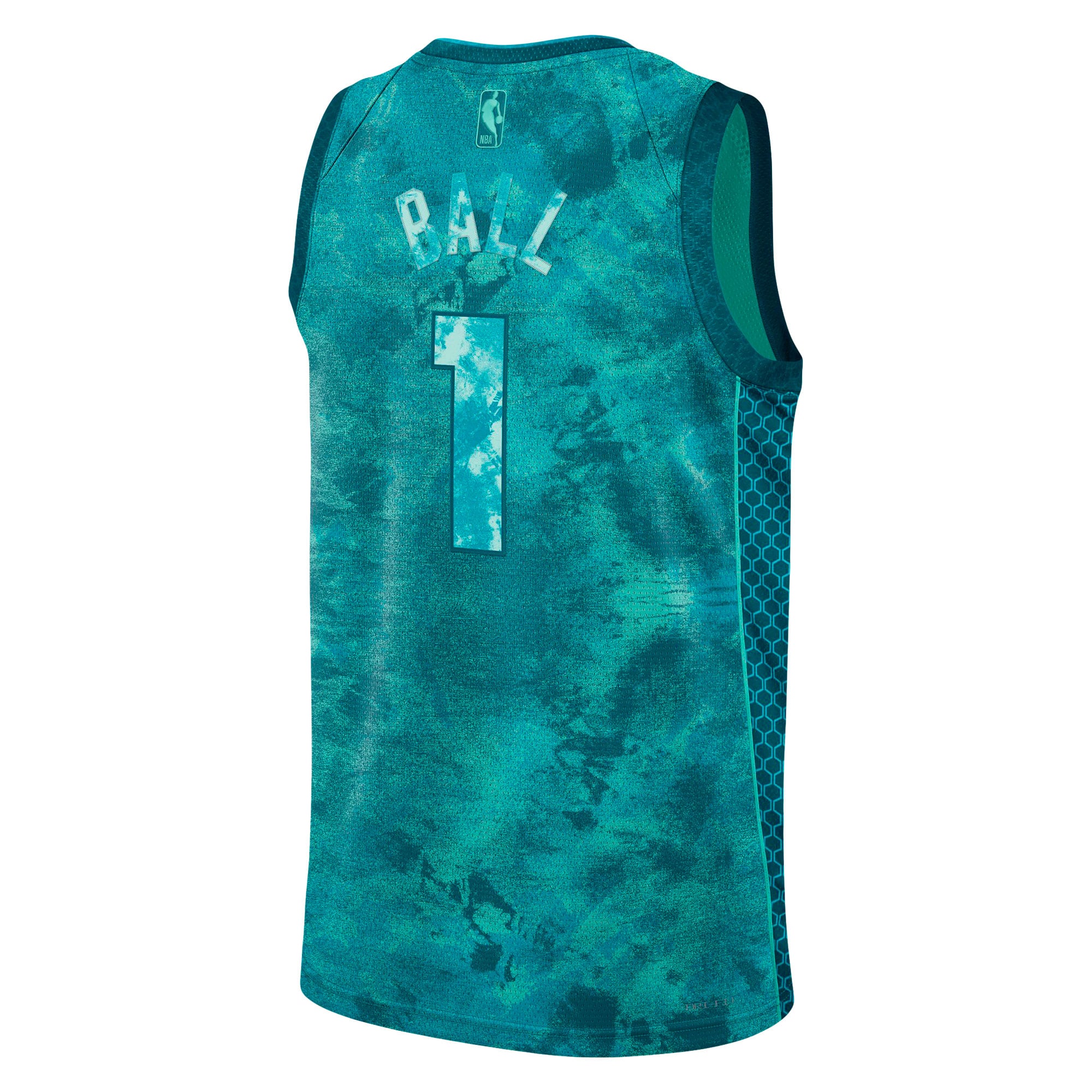 LaMelo Ball Charlotte Hornets Jordan Brand Unisex Select Series Swingman Jersey - Teal - Image 4