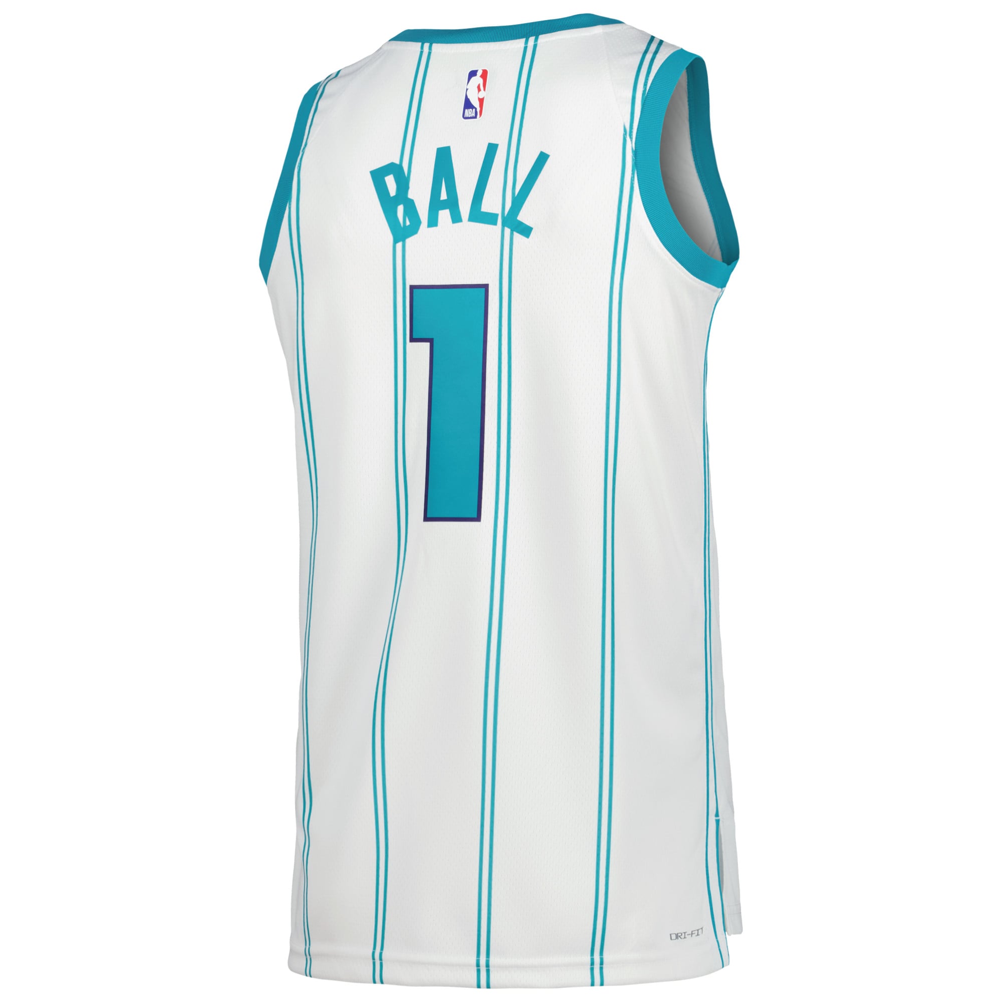 LaMelo Ball Charlotte Hornets Jordan Brand Unisex Swingman Jersey - Association Edition - White - Image 4