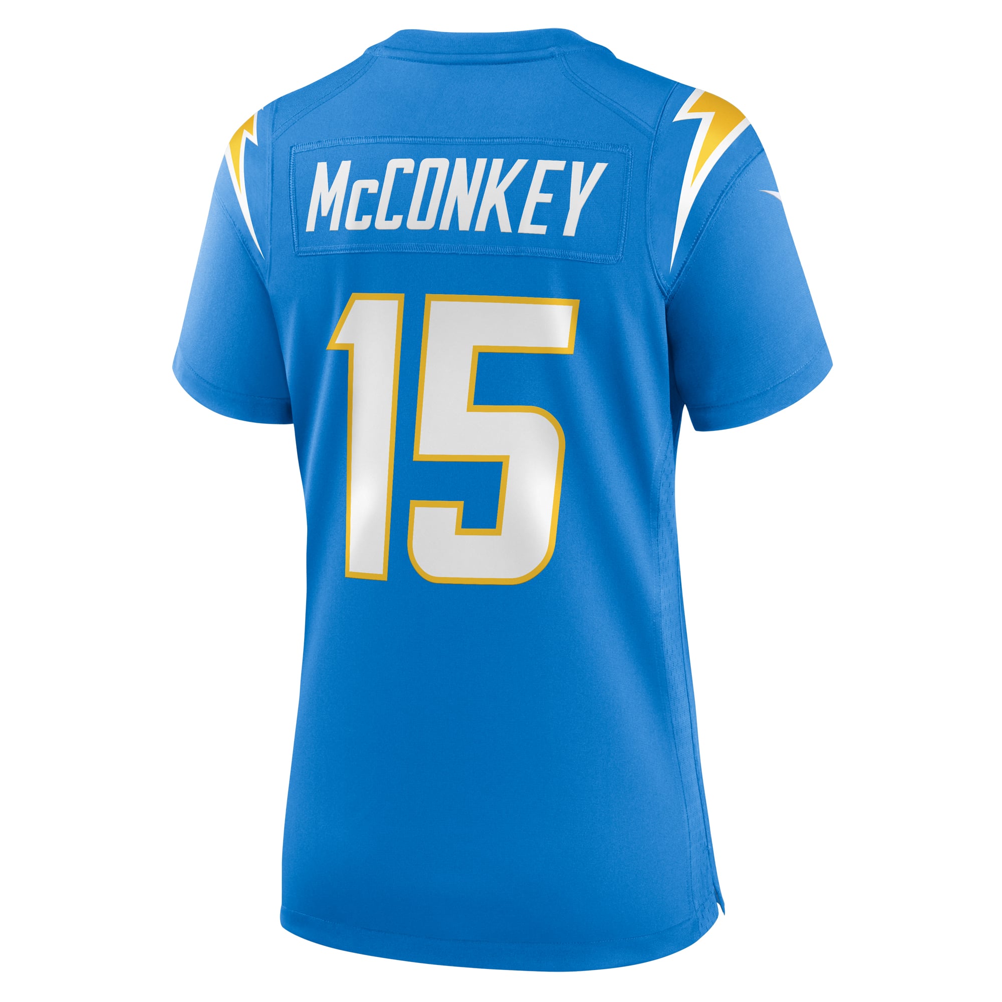 Ladd McConkey Los Angeles Chargers Women's Alternate Super Chargers Game Jersey - Powder Blue - Image 4