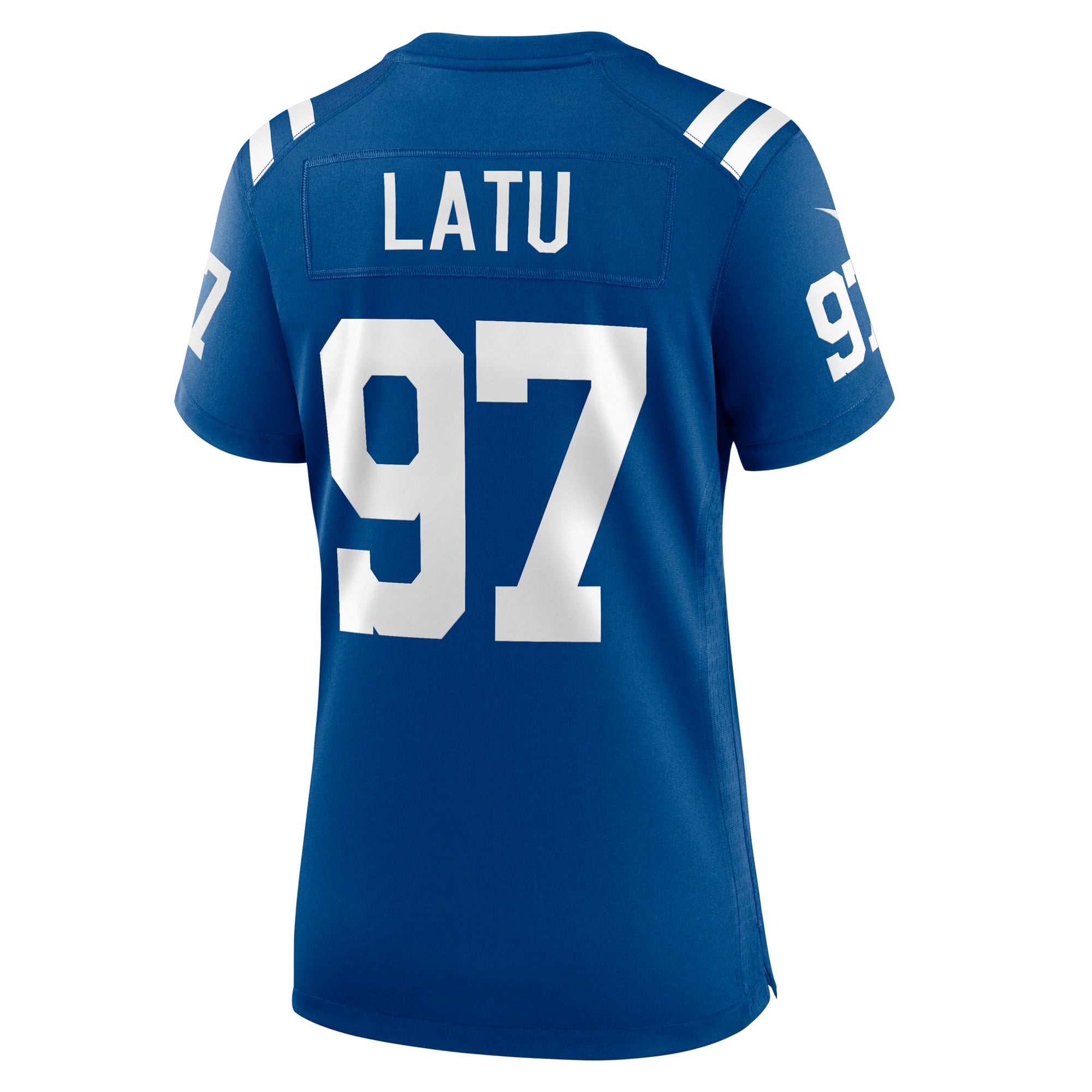 Laiatu Latu Indianapolis Colts Women's Game Jersey - Royal - Image 4