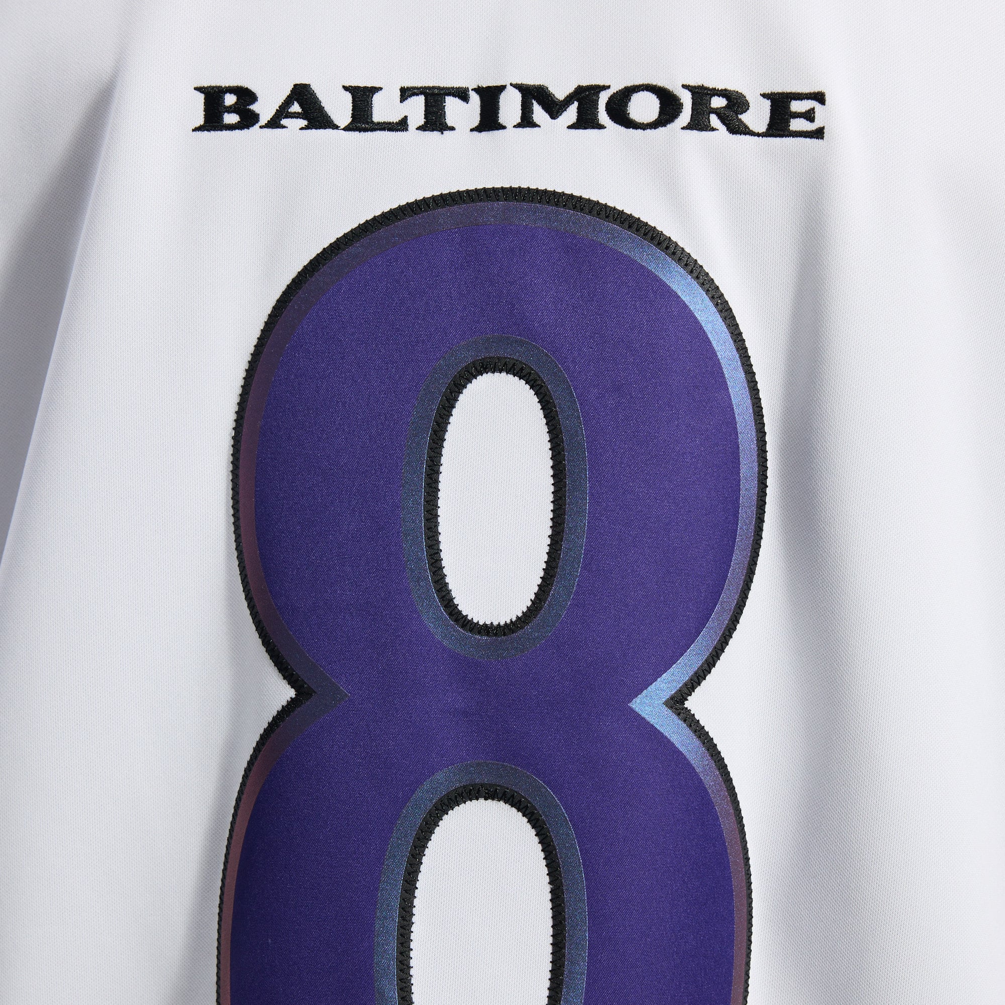 Lamar Jackson Baltimore Ravens Alternate Alternate Vapor F.U.S.E. Stitched Limited Jersey - White - Image 13