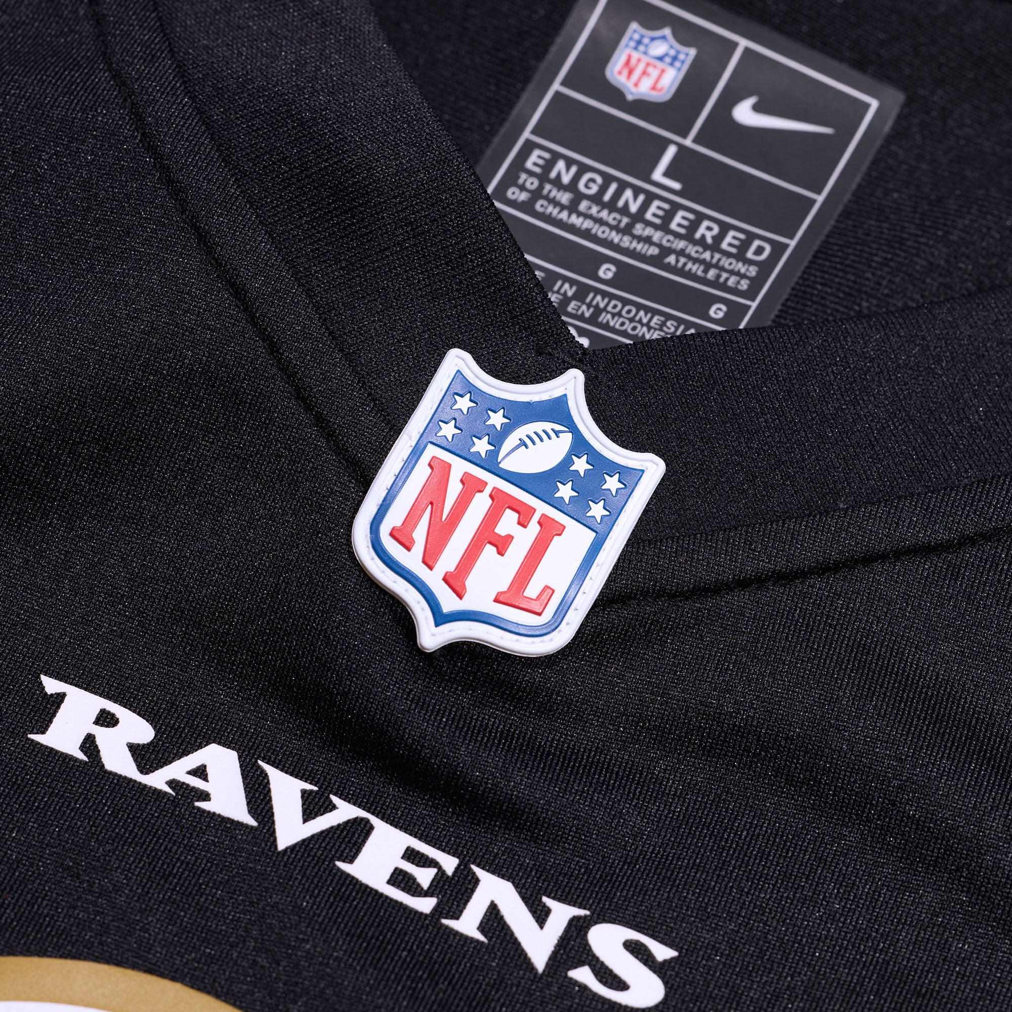 Lamar Jackson Baltimore Ravens Alternate Game Jersey - Black - Black - Image 5