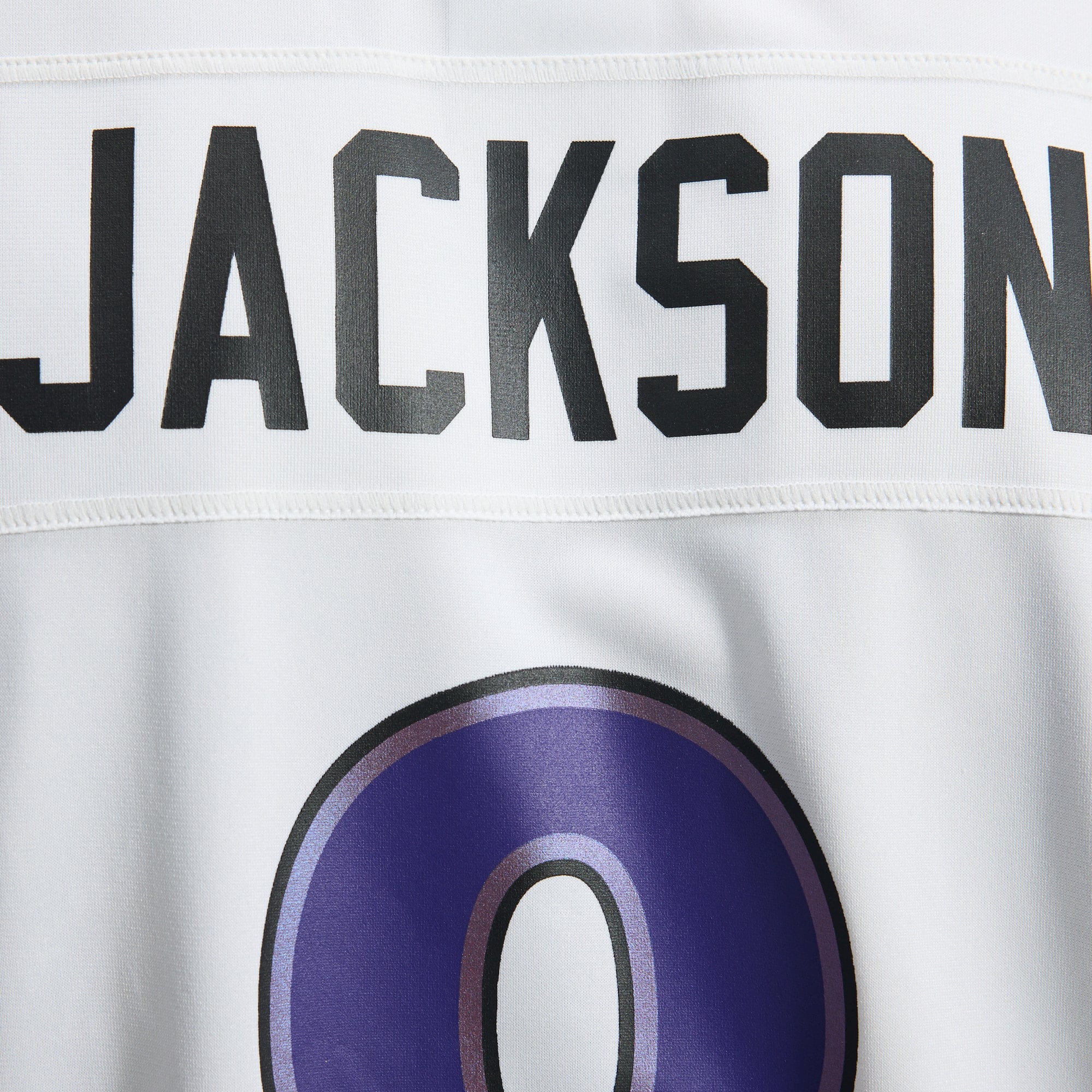 Lamar Jackson Baltimore Ravens Alternate Game Jersey - White - Image 13