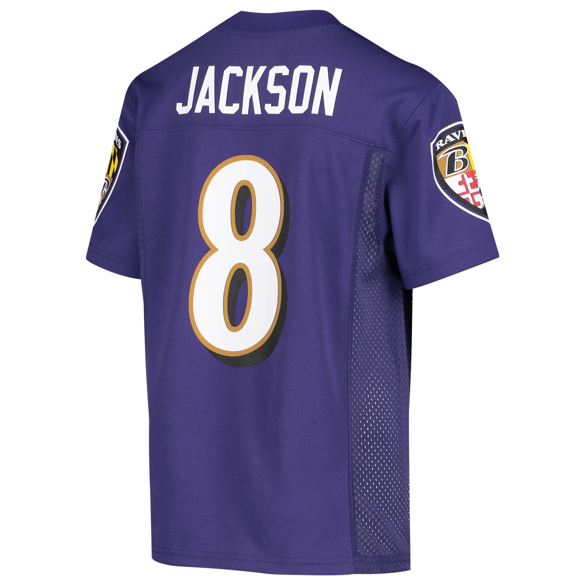 Lamar Jackson Baltimore Ravens Youth Jersey - Purple - Image 4