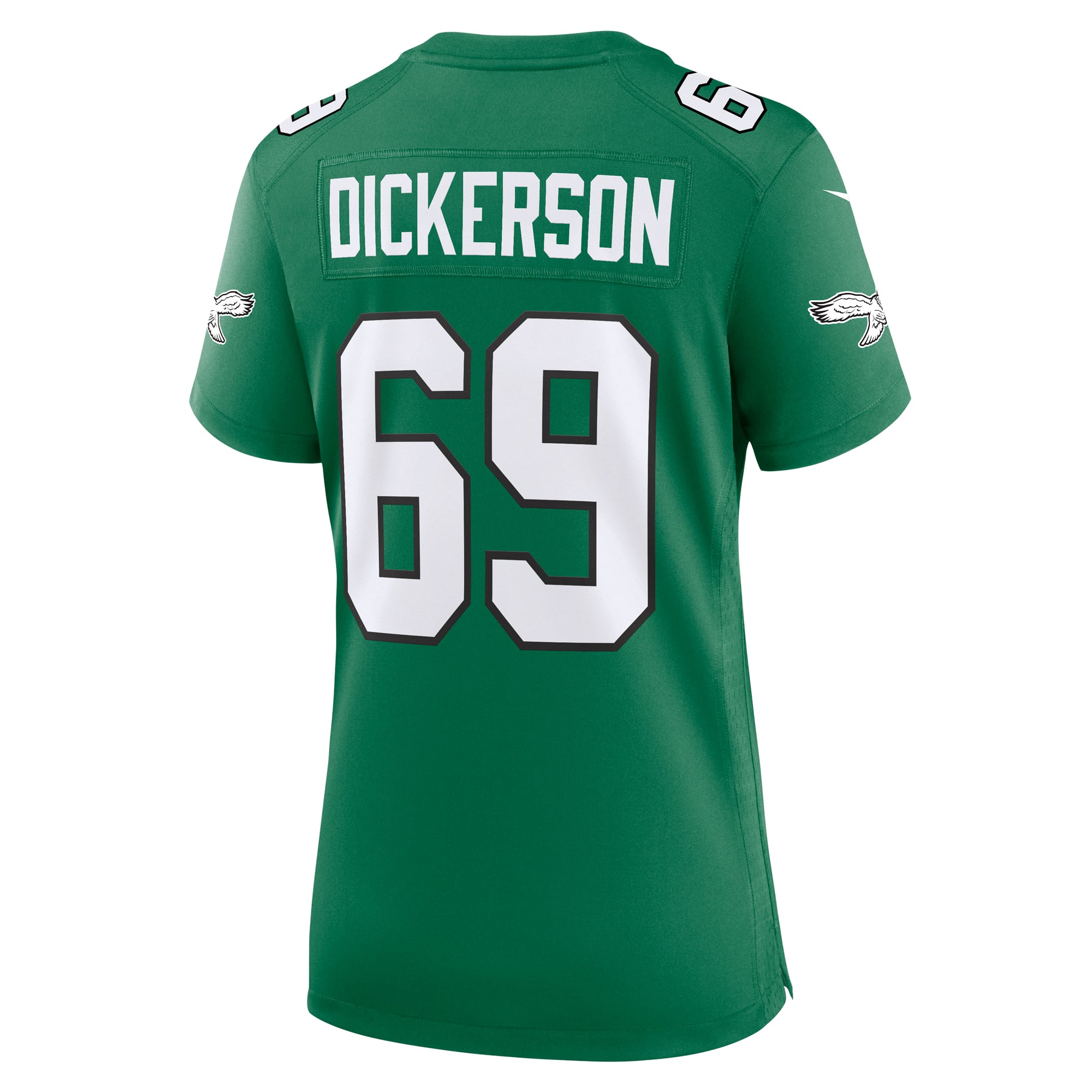Landon Dickerson Philadelphia Eagles Women's Alternate Game Jersey - Kelly Green - Image 4