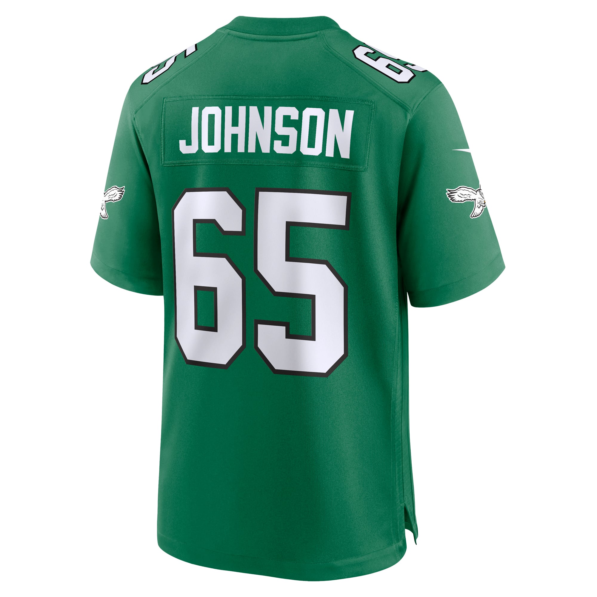 Lane Johnson Philadelphia Eagles Alternate Game Jersey - Kelly Green - Image 4