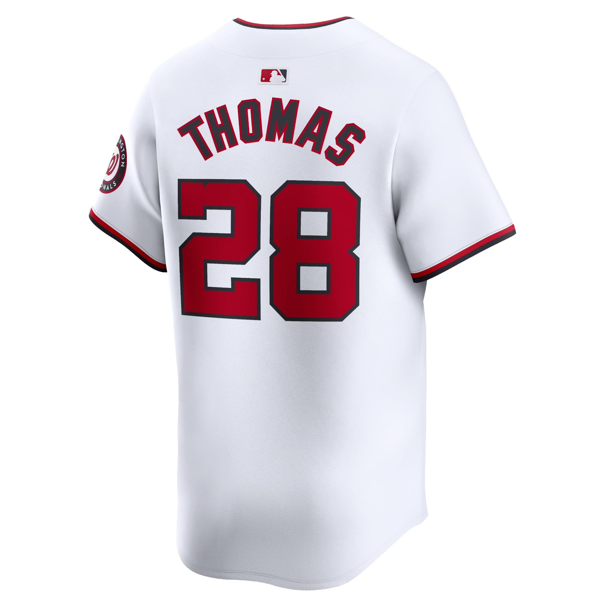 Lane Thomas Washington Nationals Home Limited Player Jersey - White - Image 4