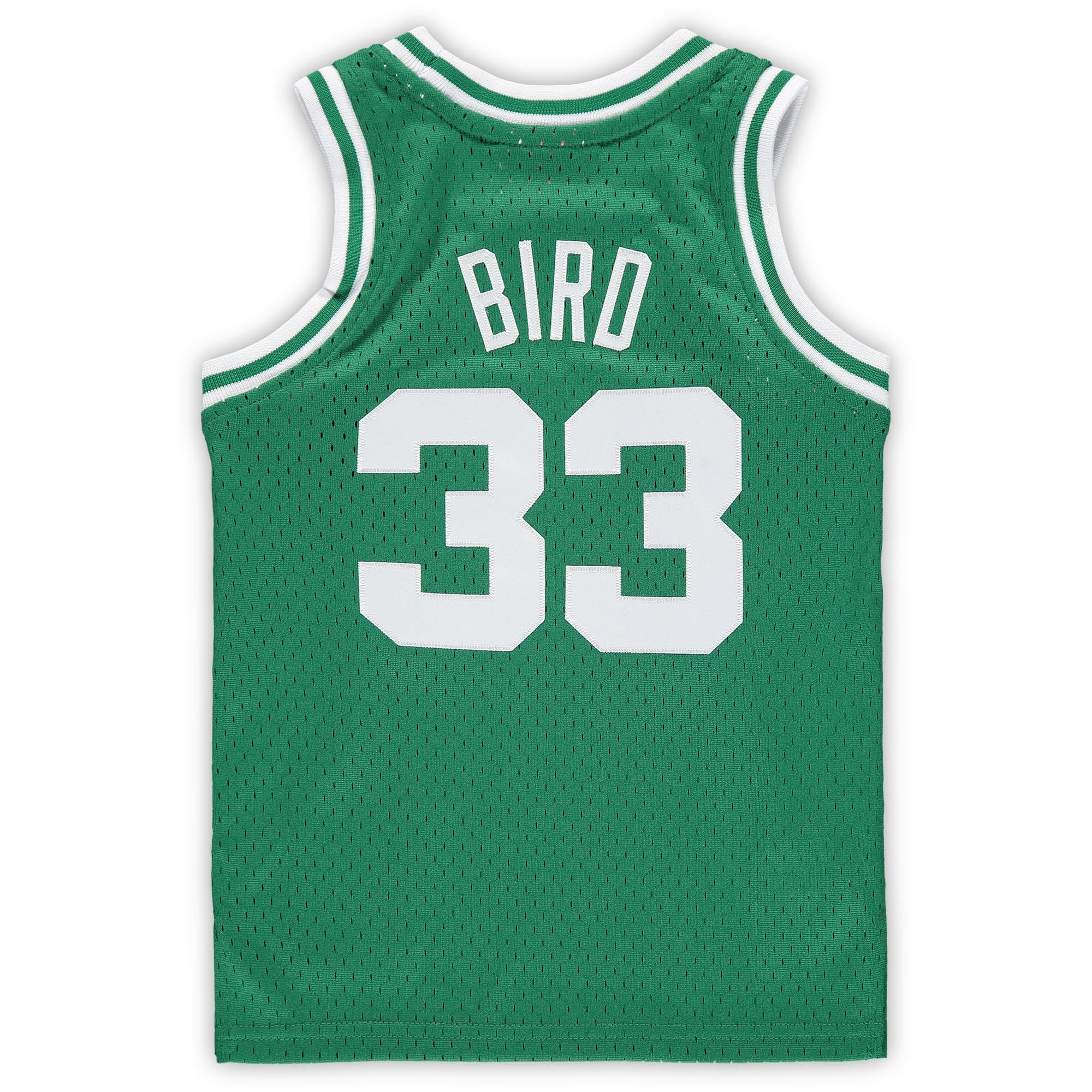 Larry Bird Boston Celtics Preschool 1985/86 Hardwood Classics Throwback Team Jersey - Kelly Green - Image 4
