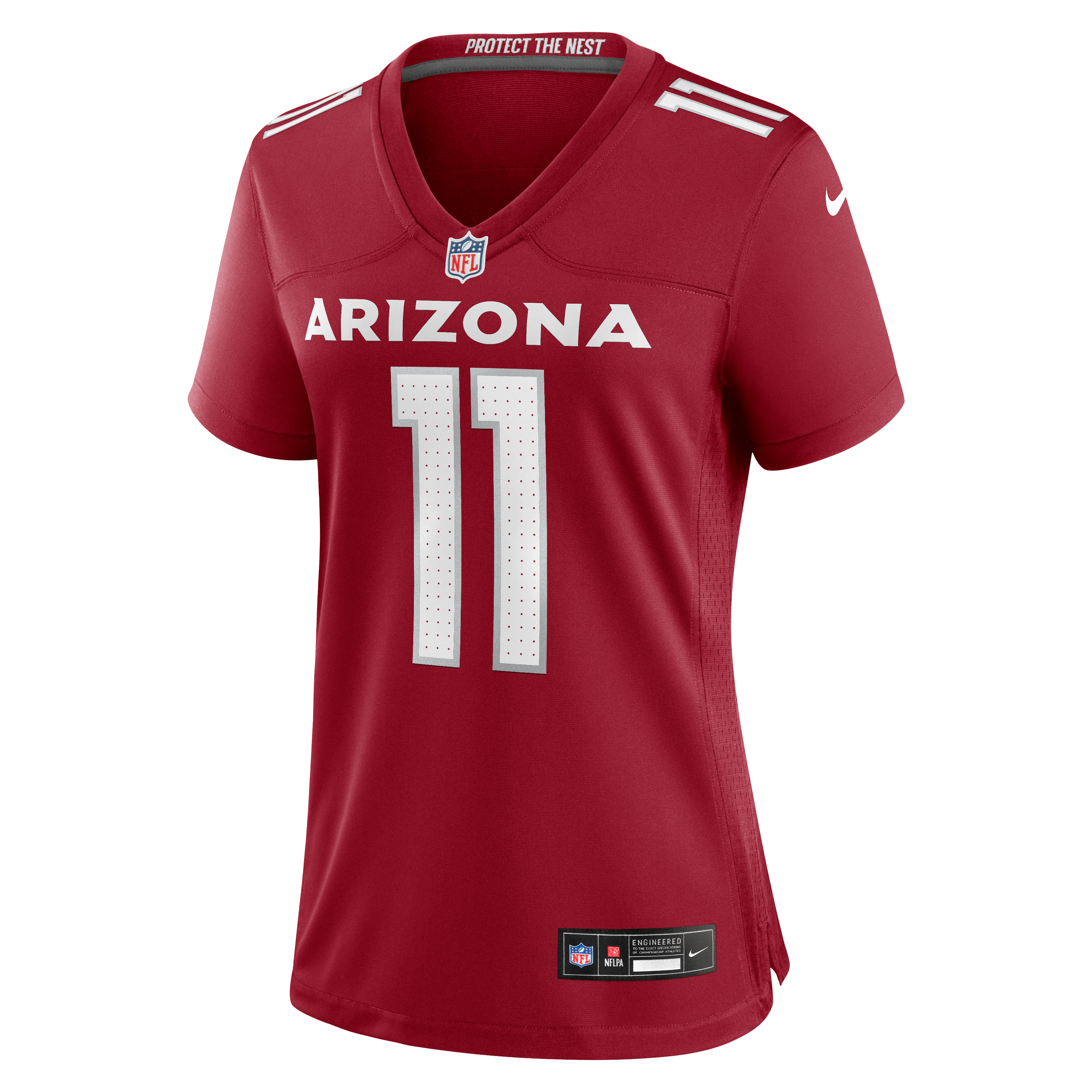 Larry Fitzgerald Arizona Cardinals Women's Team Retired Game Jersey - Cardinal - Image 3