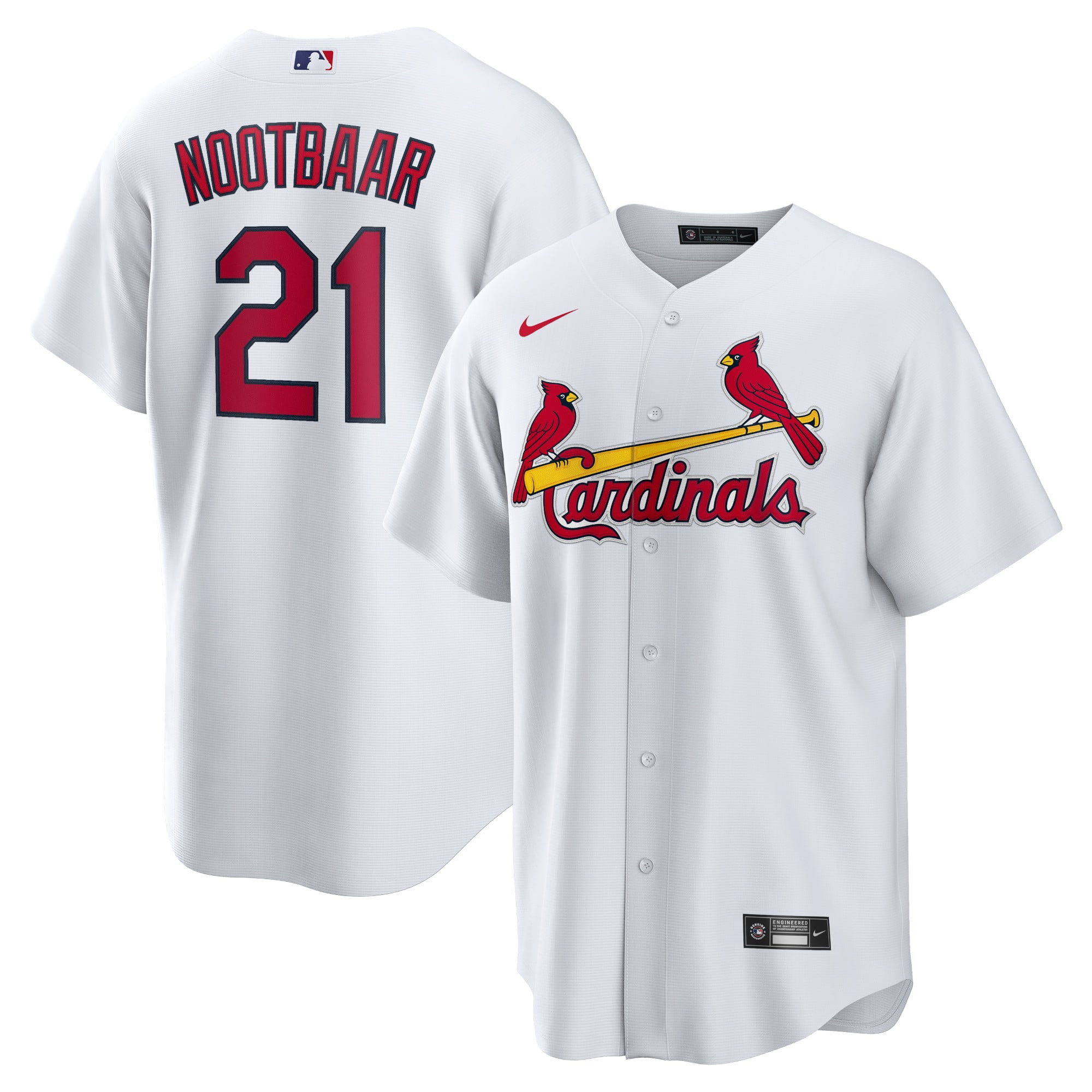 Lars Nootbaar St. Louis Cardinals Alternate Jersey - White