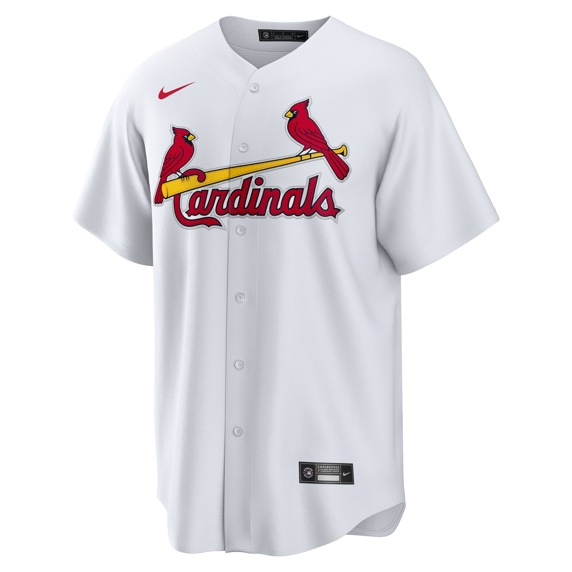 Lars Nootbaar St. Louis Cardinals Alternate Jersey - White - Image 3