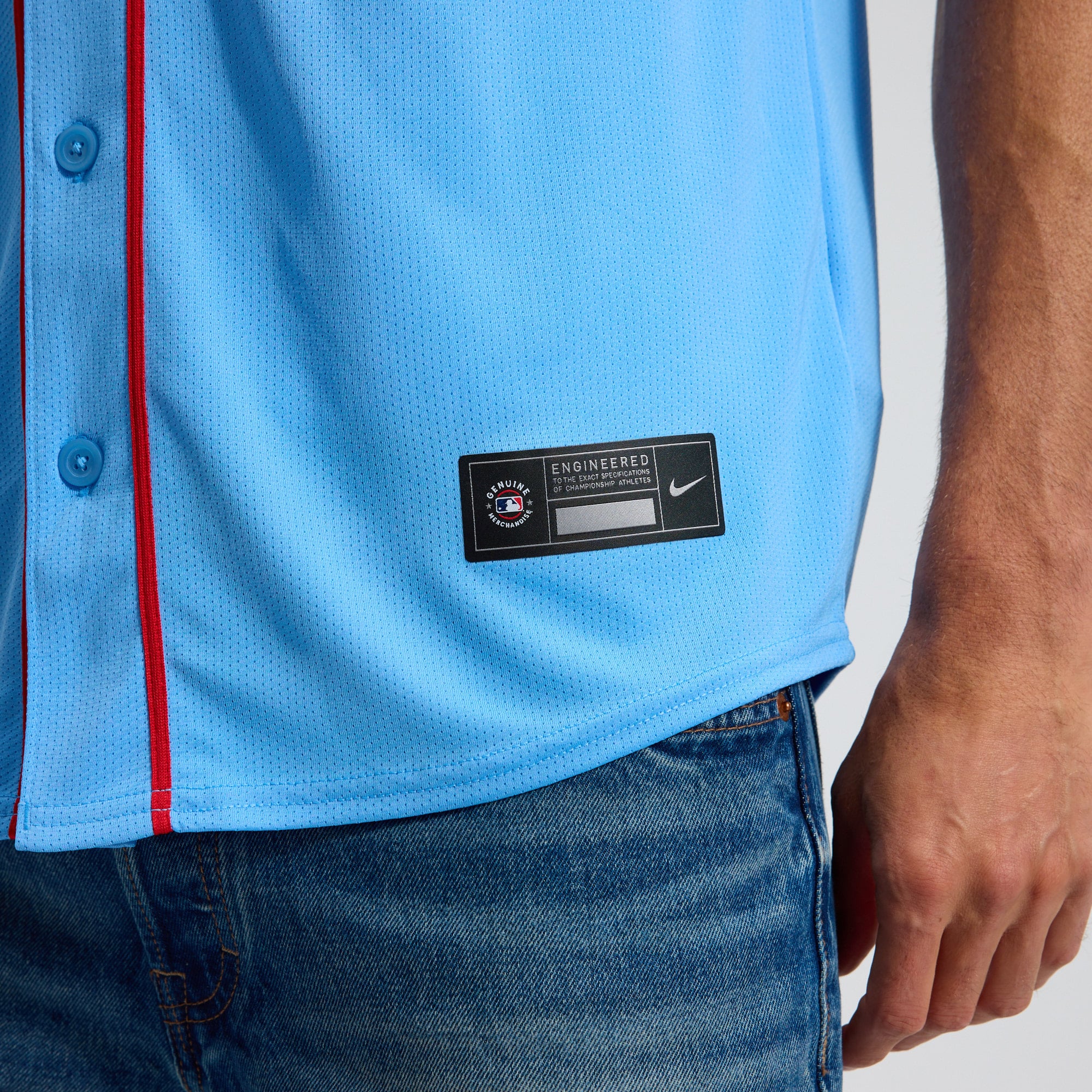 Lars Nootbaar St. Louis Cardinals Alternate Limited Jersey - Light Blue - Image 10