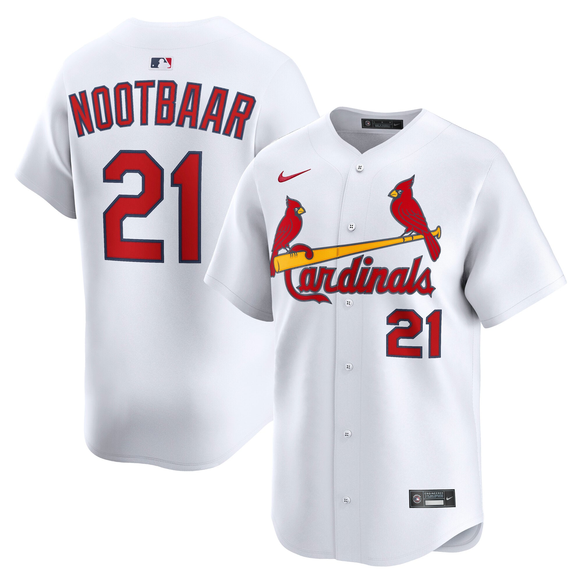 Lars Nootbaar St. Louis Cardinals Alternate Limited Jersey - White