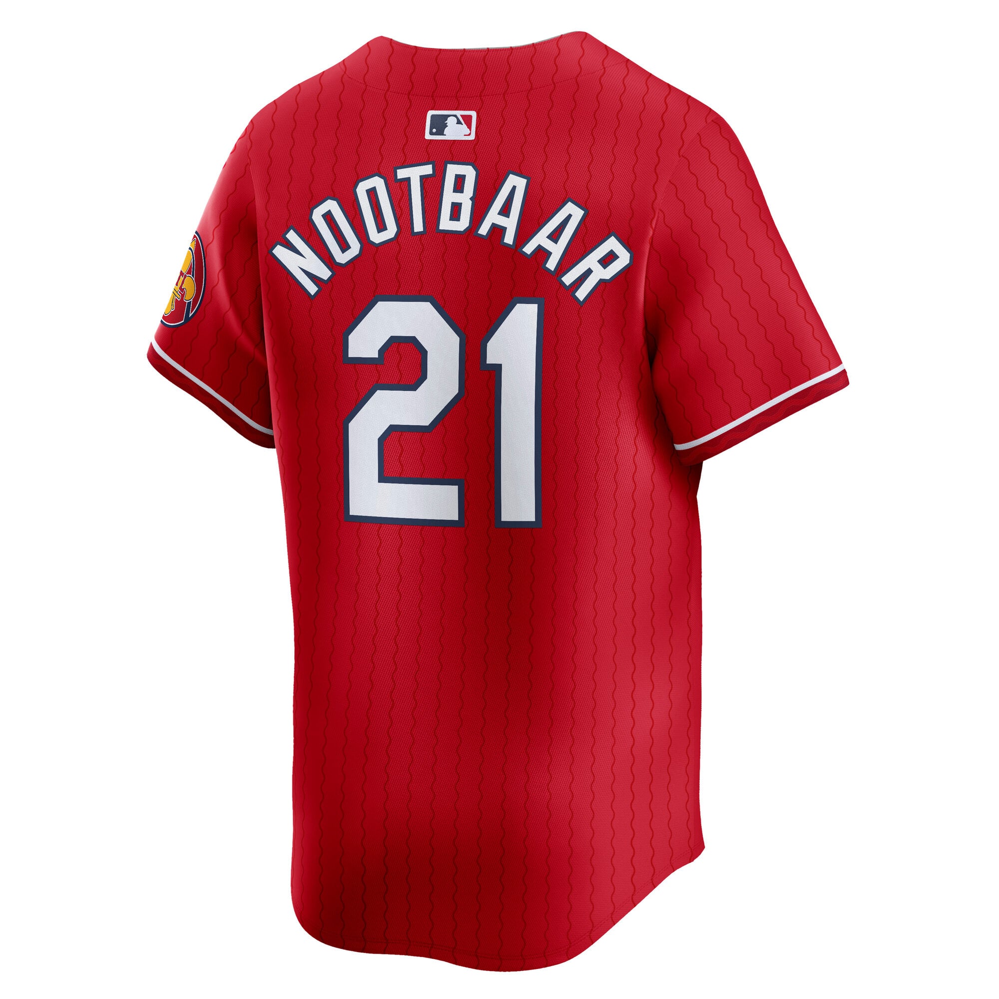 Lars Nootbaar St. Louis Cardinals City Connect Limited Jersey - Red - Image 4
