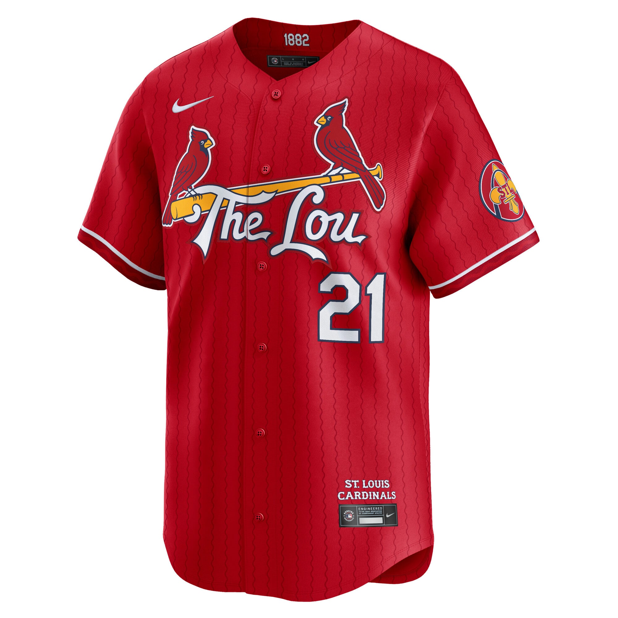 Lars Nootbaar St. Louis Cardinals City Connect Limited Jersey - Red - Image 3