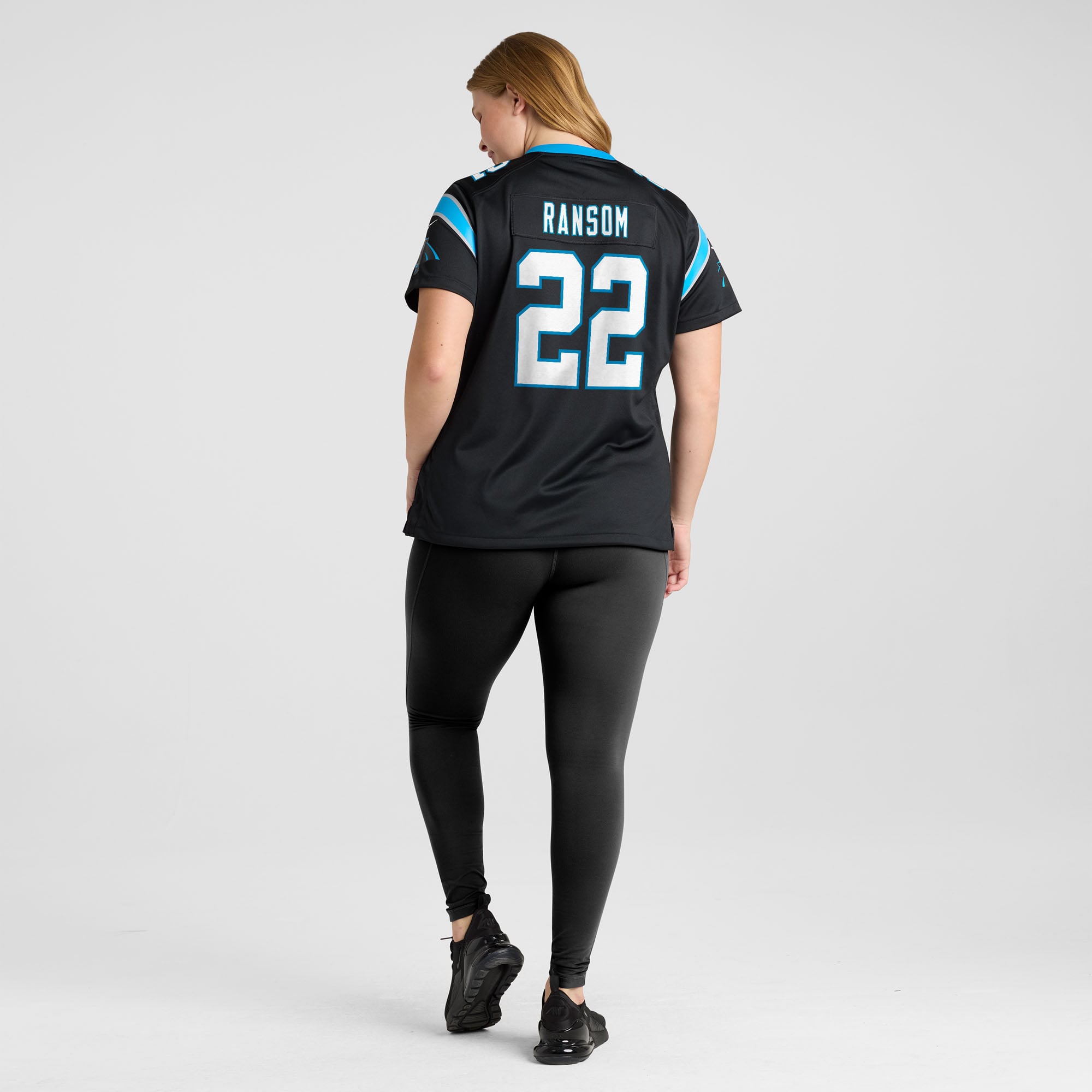 Lathan Ransom Carolina Panthers Women's Team Game Jersey - Black - Image 8