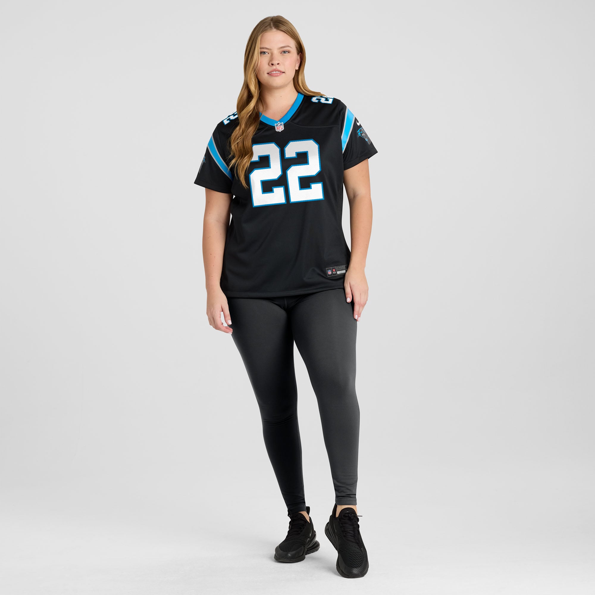 Lathan Ransom Carolina Panthers Women's Team Game Jersey - Black - Image 7