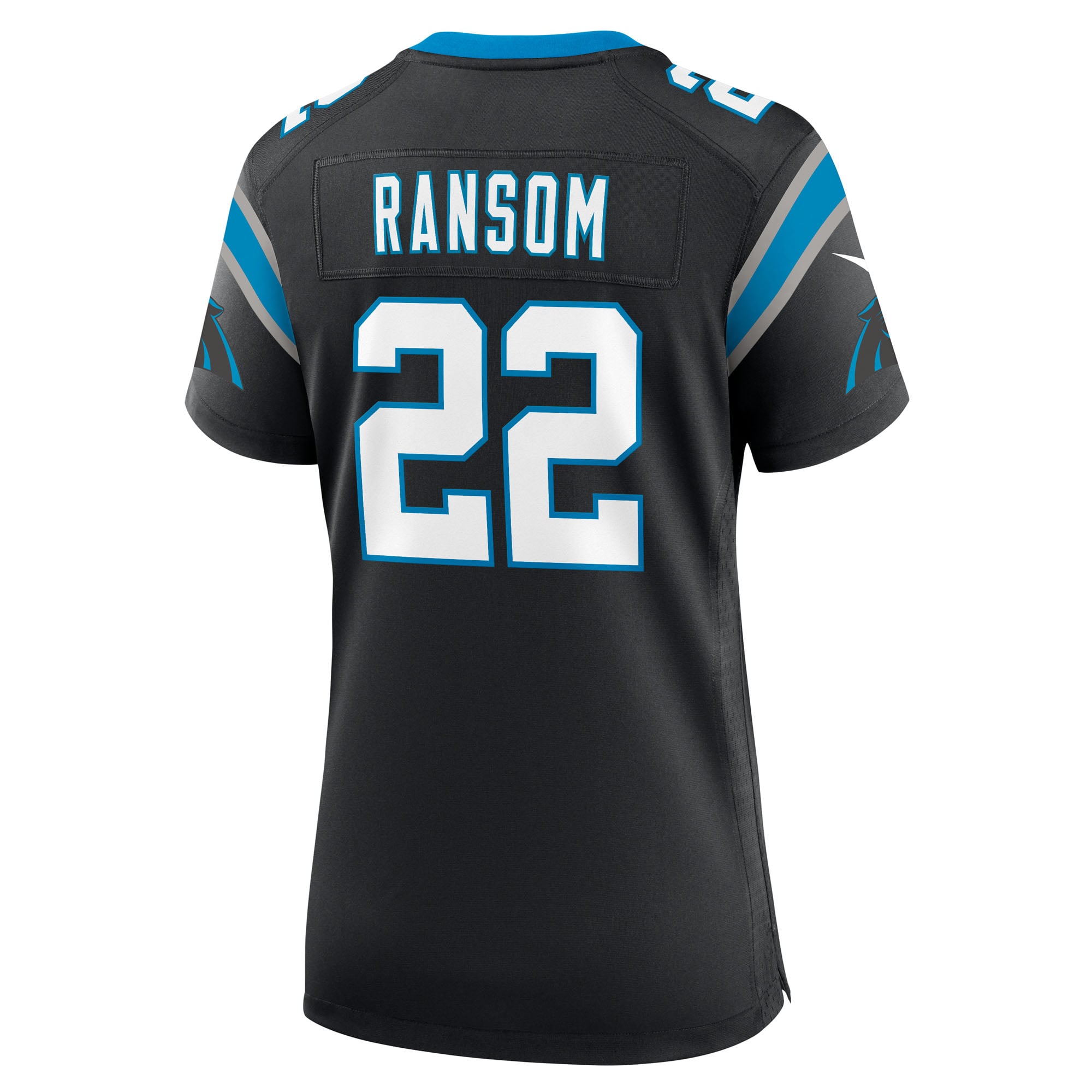 Lathan Ransom Carolina Panthers Women's Team Game Jersey - Black - Image 4