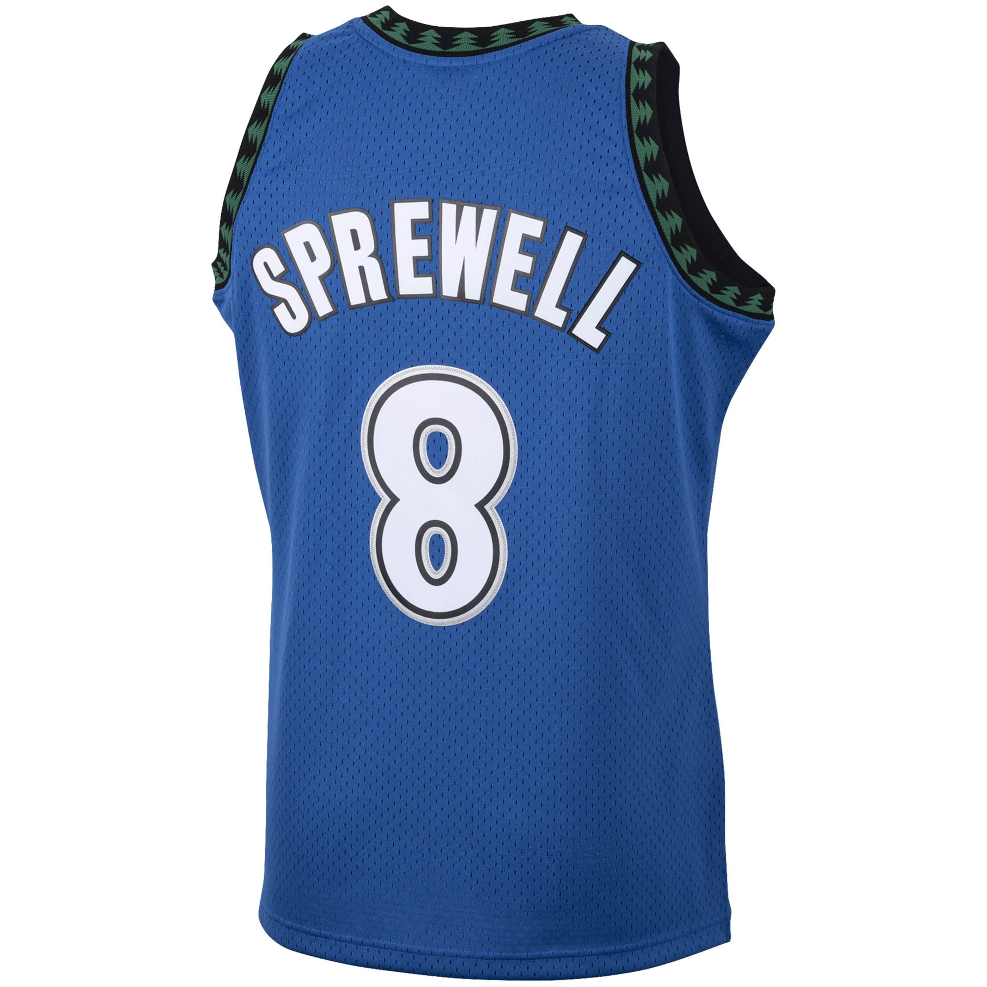 Latrell Sprewell Minnesota Timberwolves 2003/04 Hardwood Classics Swingman Jersey - Blue - Image 4