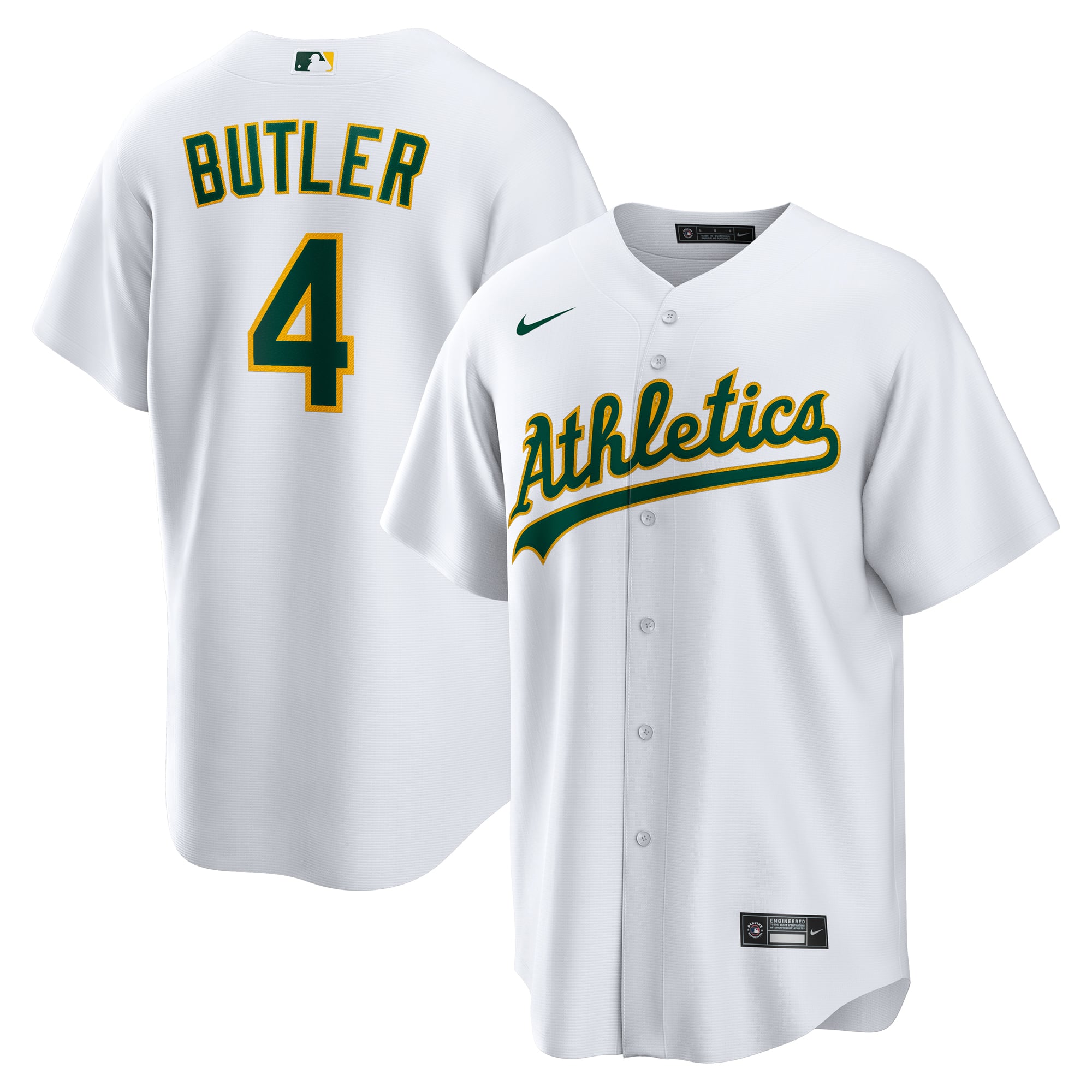 Lawrence Butler Athletics Home Jersey - White - Image 2