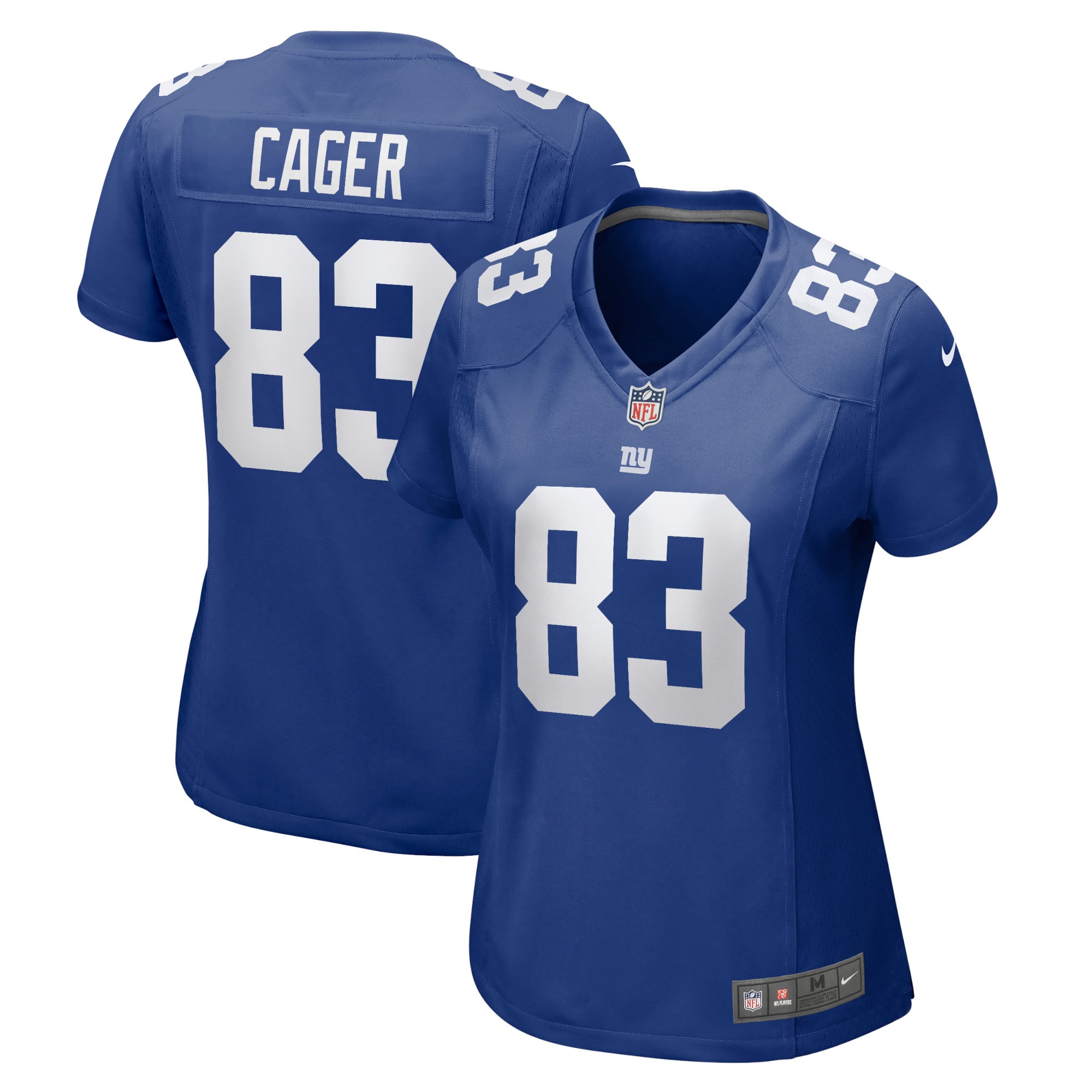 Lawrence Cager New York Giants Women's Home Game Player Jersey - Royal - Image 2