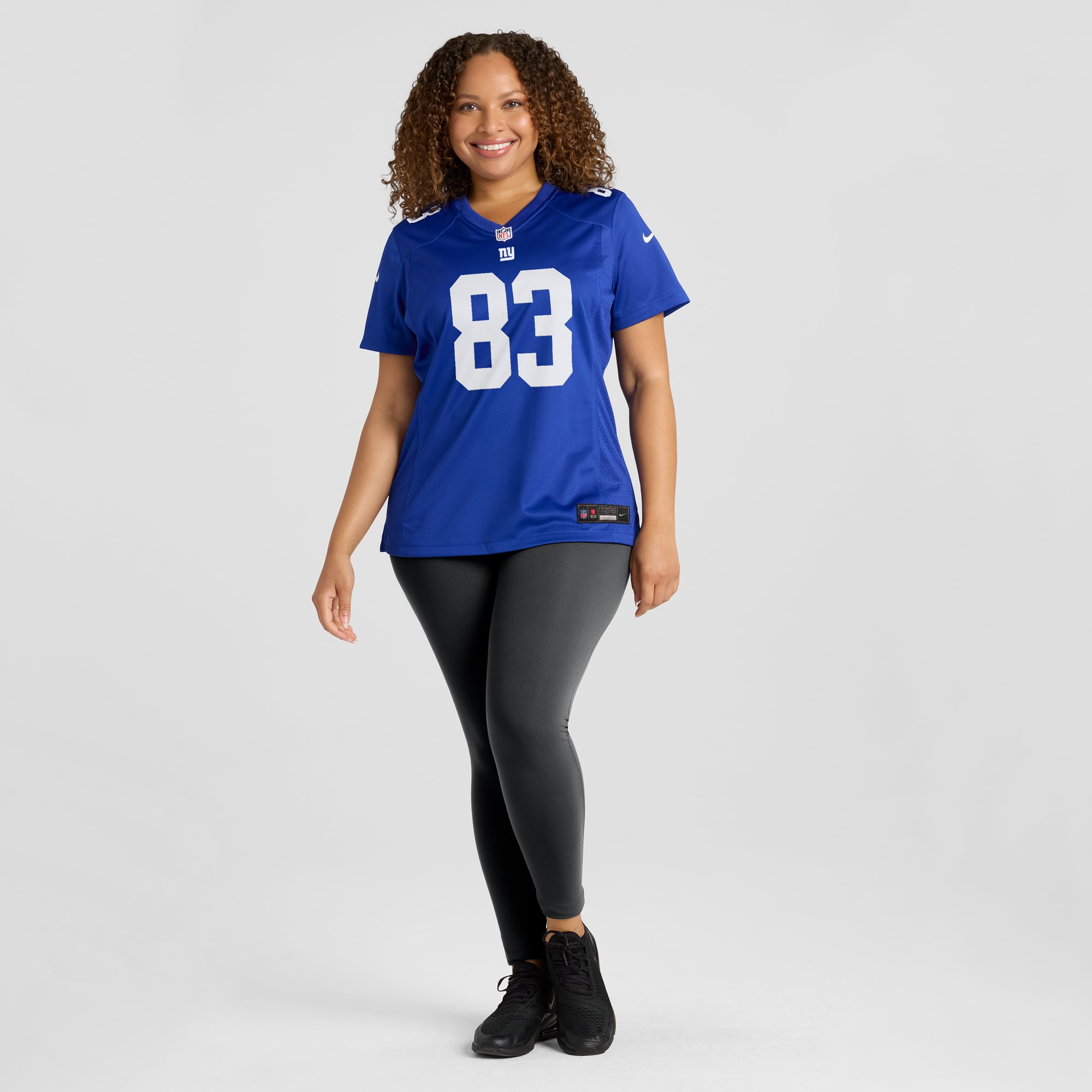 Lawrence Cager New York Giants Women's Home Game Player Jersey - Royal - Image 7