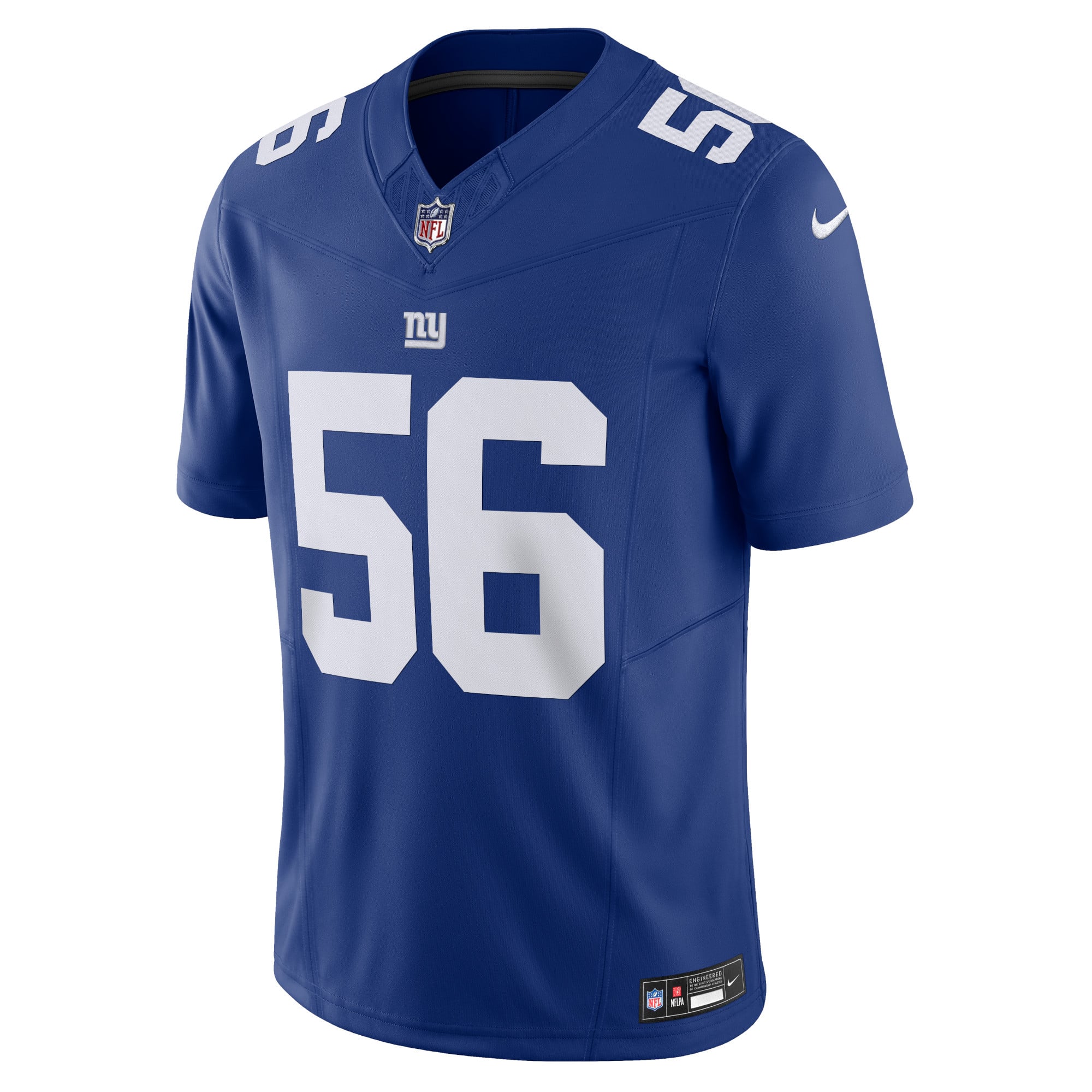 Lawrence Taylor New York Giants Alternate Vapor F.U.S.E. Retired Player Limited Jersey - Century Red - Royal - Image 3