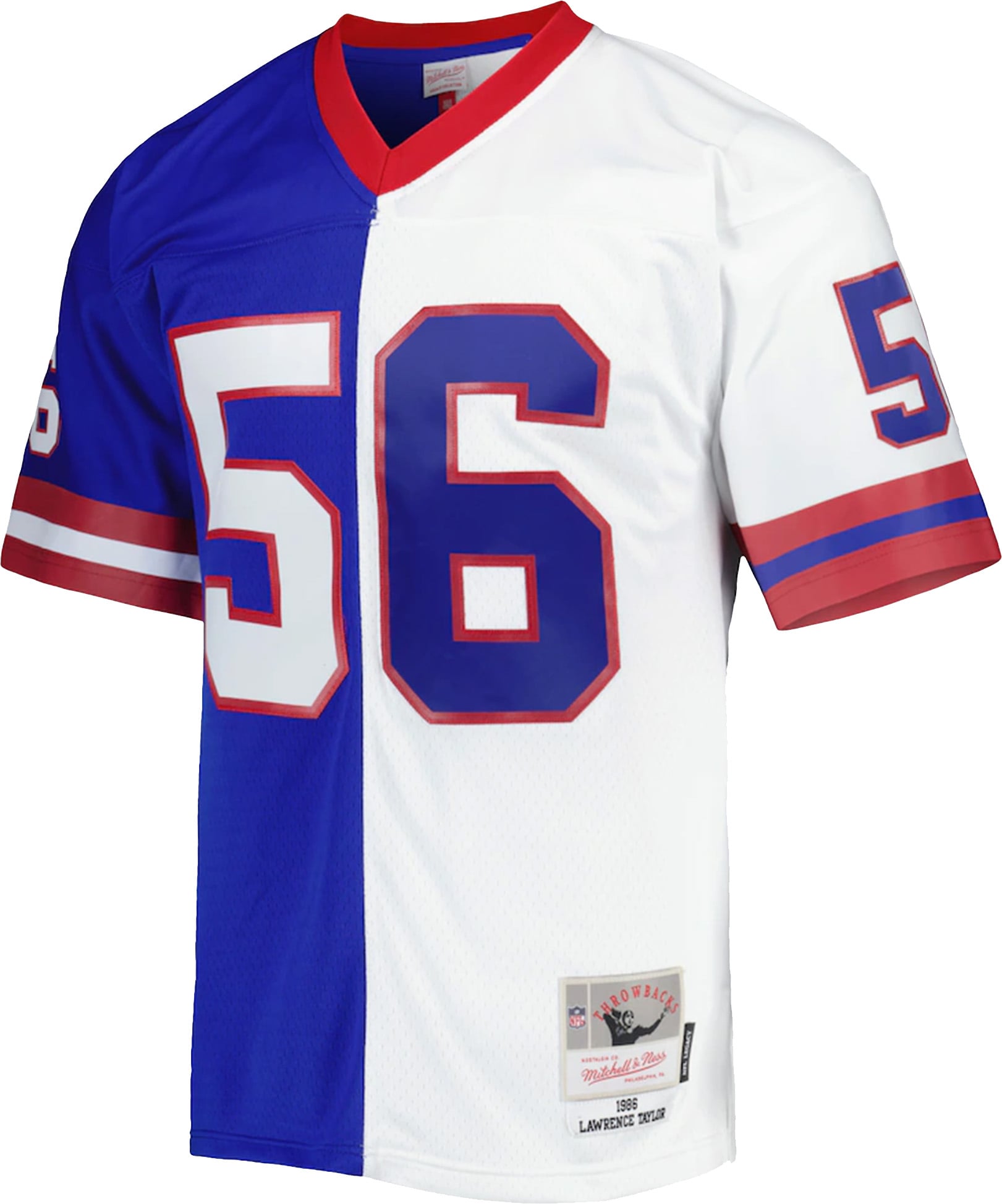 Lawrence Taylor New York Giants 1986 Split Legacy Jersey - Royal/White - Image 3