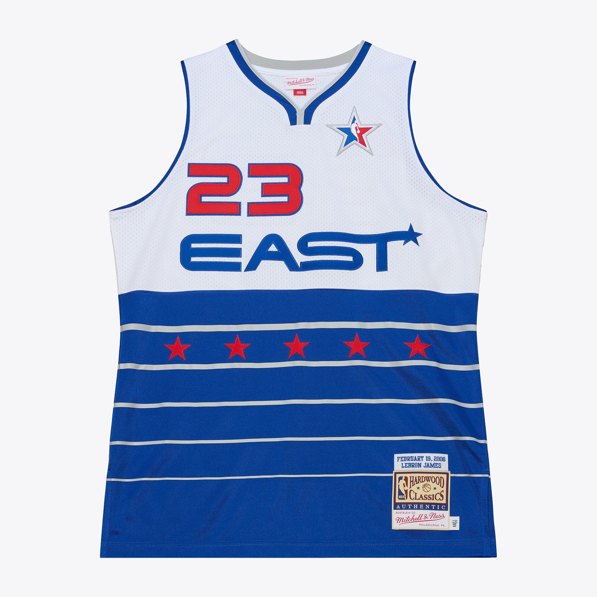 LeBron James 2006 All-Star Game Jersey - White/Blue