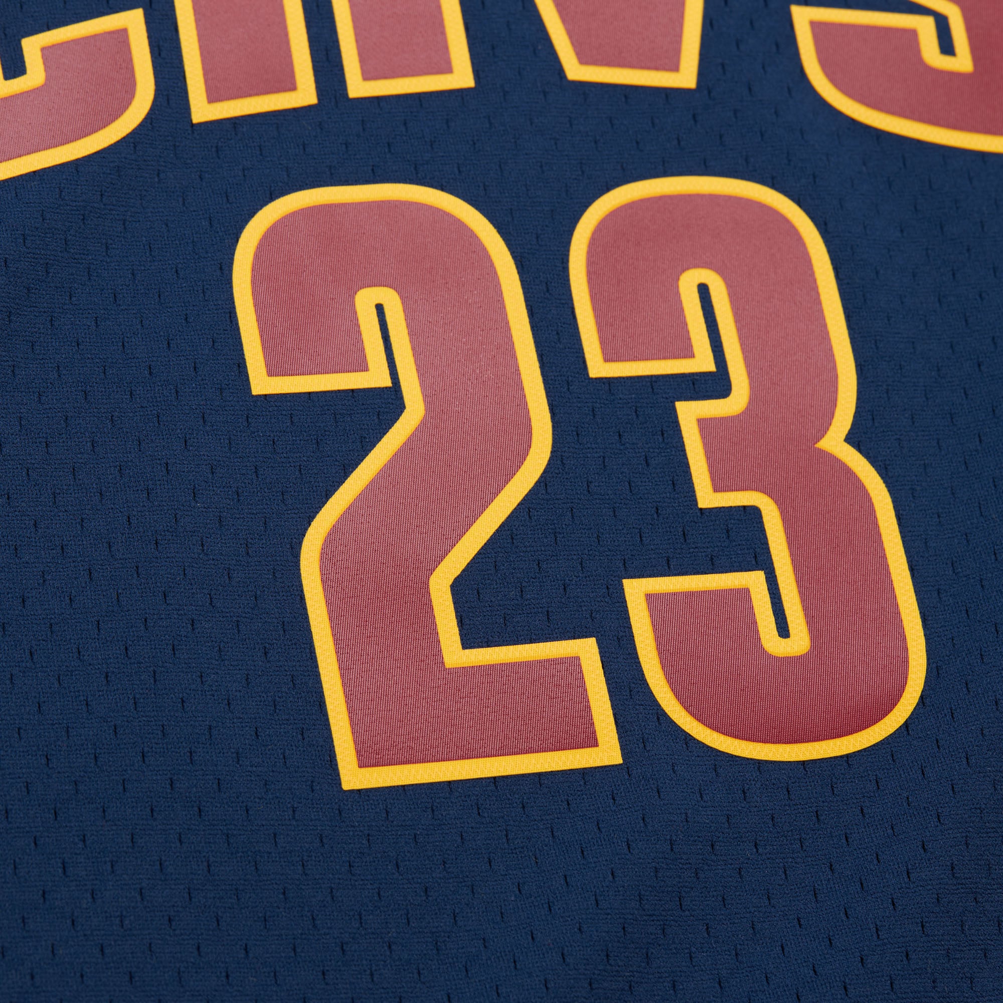 LeBron James Cleveland Cavaliers Big & Tall Hardwood Classics 2008-09 Swingman Jersey - Navy - Image 5