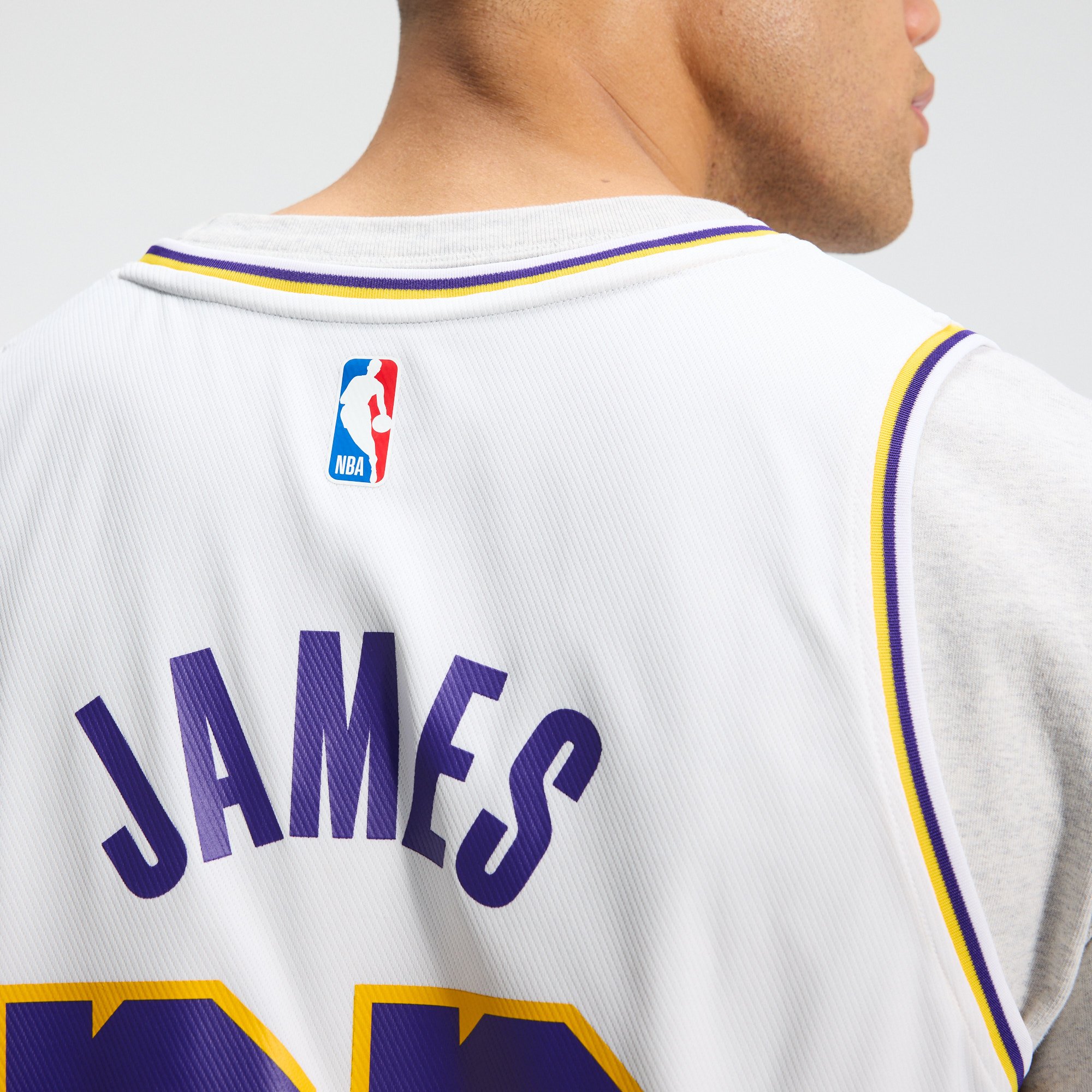 LeBron James Los Angeles Lakers Fast Break Player Jersey - Association Edition - White - Image 10
