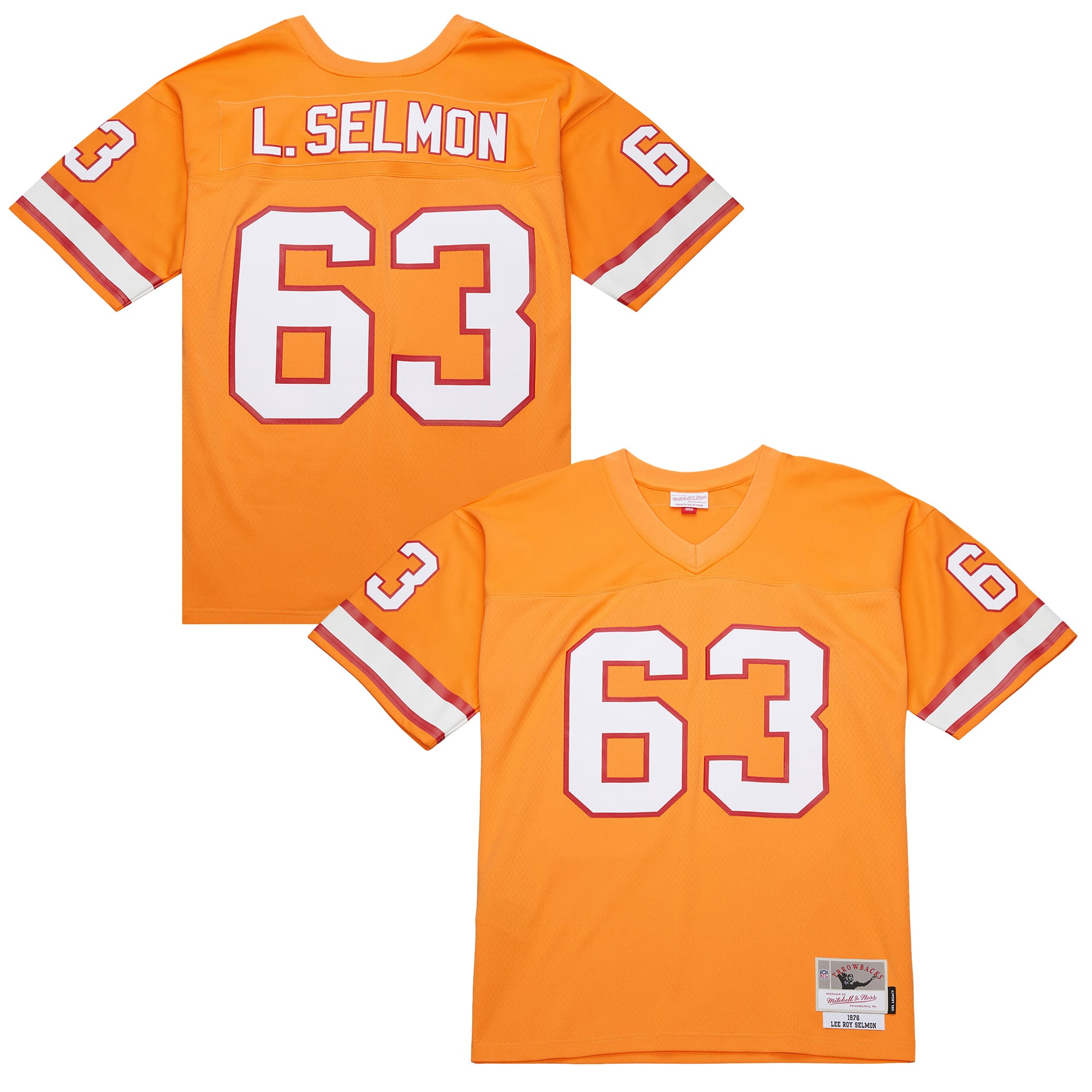 Lee Roy Selmon Tampa Bay Buccaneers 1976 Legacy Jersey - Orange