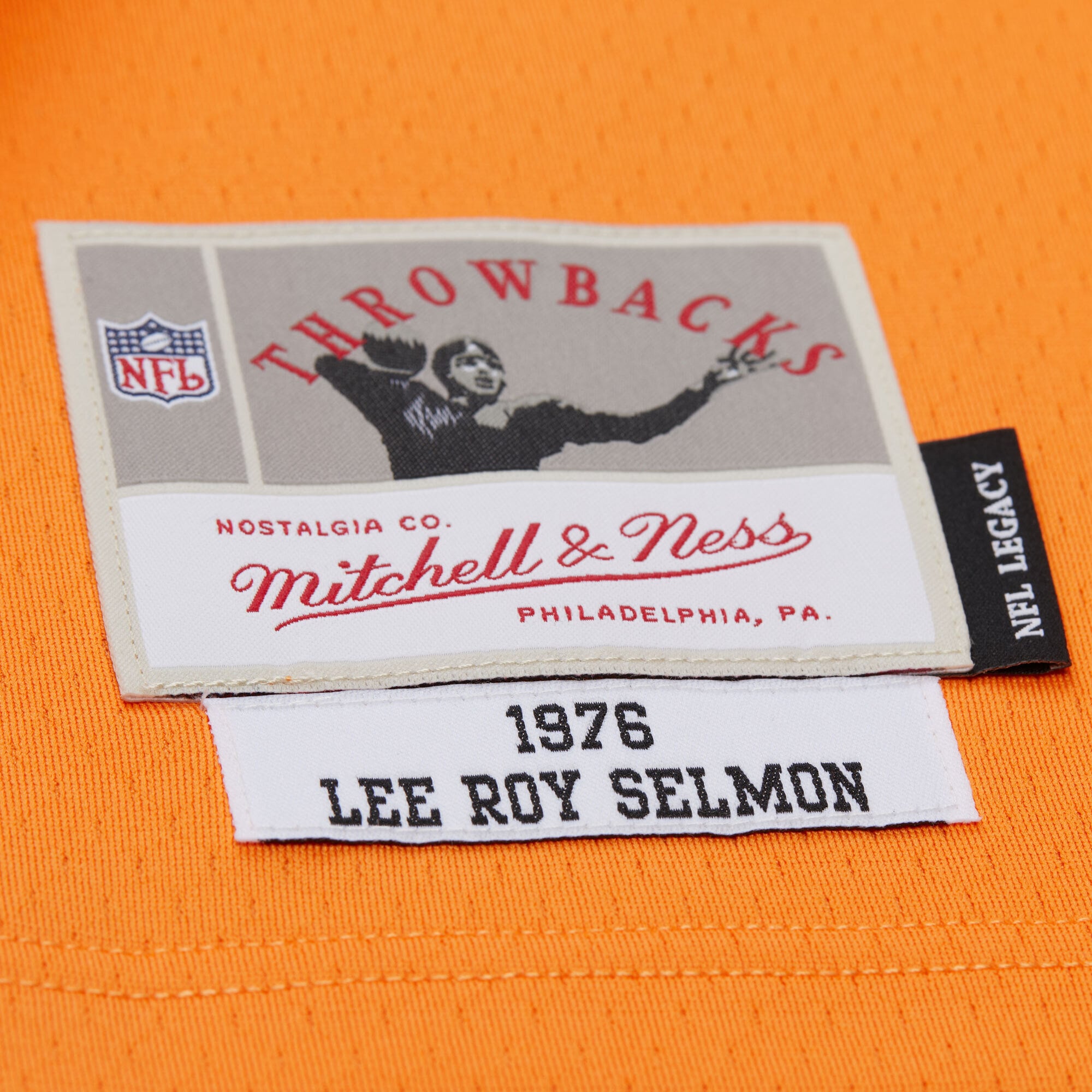 Lee Roy Selmon Tampa Bay Buccaneers 1976 Legacy Jersey - Orange - Image 6