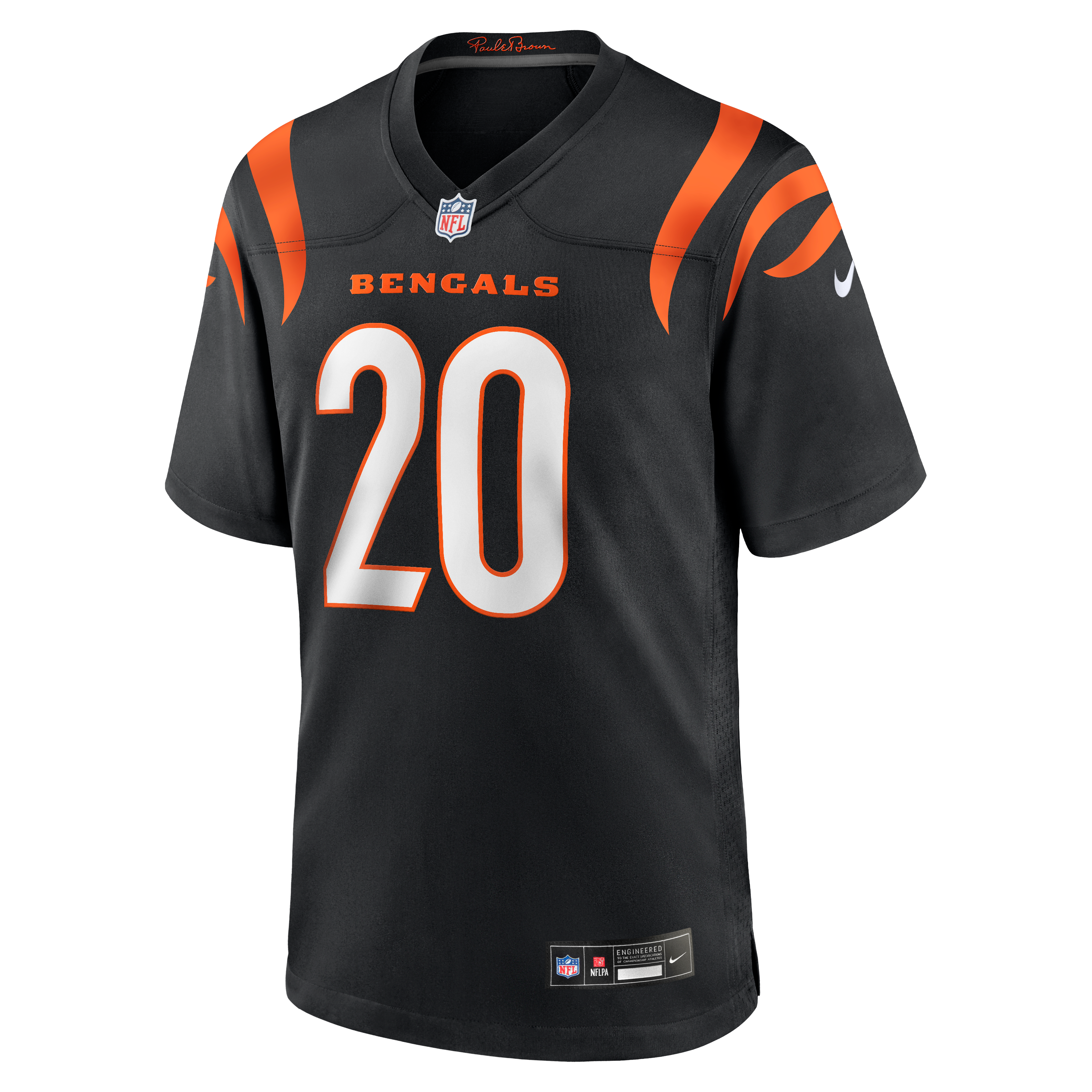 Lemar Parrish Cincinnati Bengals Team Retired Game Jersey - Black - Image 3