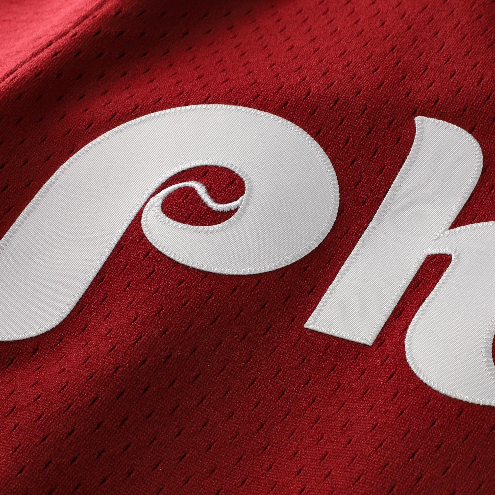 Lenny Dykstra Philadelphia Phillies Batting Practice Jersey - Scarlet - Image 5