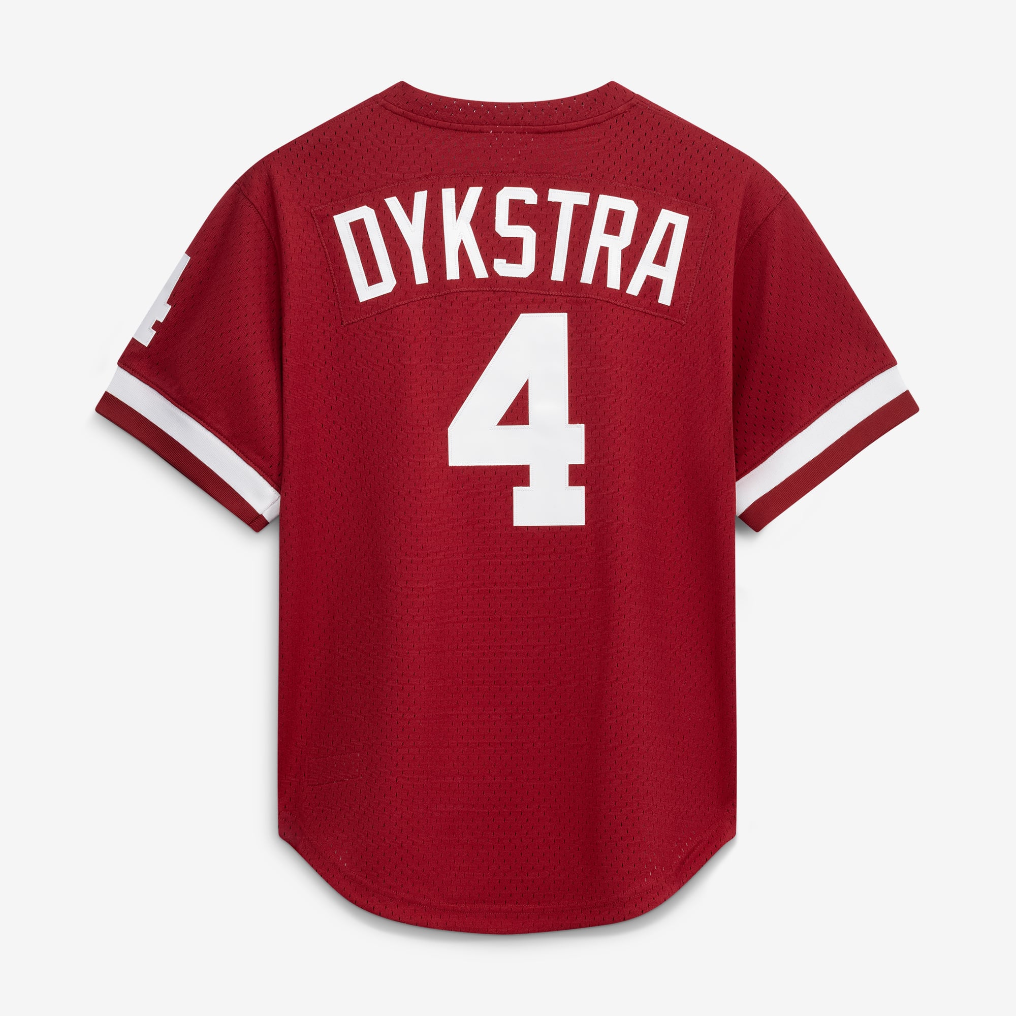 Lenny Dykstra Philadelphia Phillies Batting Practice Jersey - Scarlet - Image 4