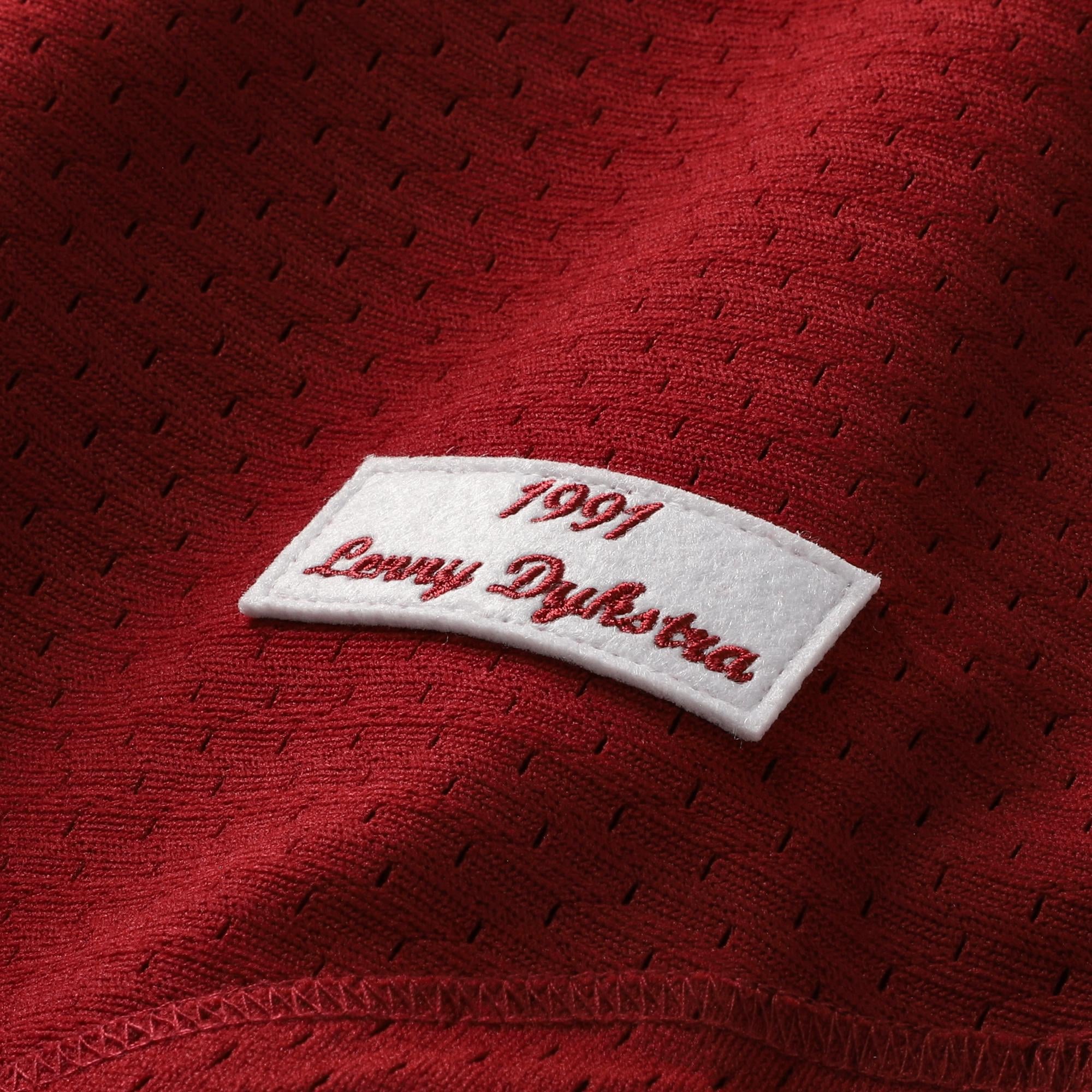 Lenny Dykstra Philadelphia Phillies Batting Practice Jersey - Scarlet - Image 7